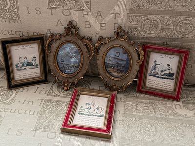 MINIATURE PORTRAIT COLLECTION. This lot features a collection of five (5) miniature 