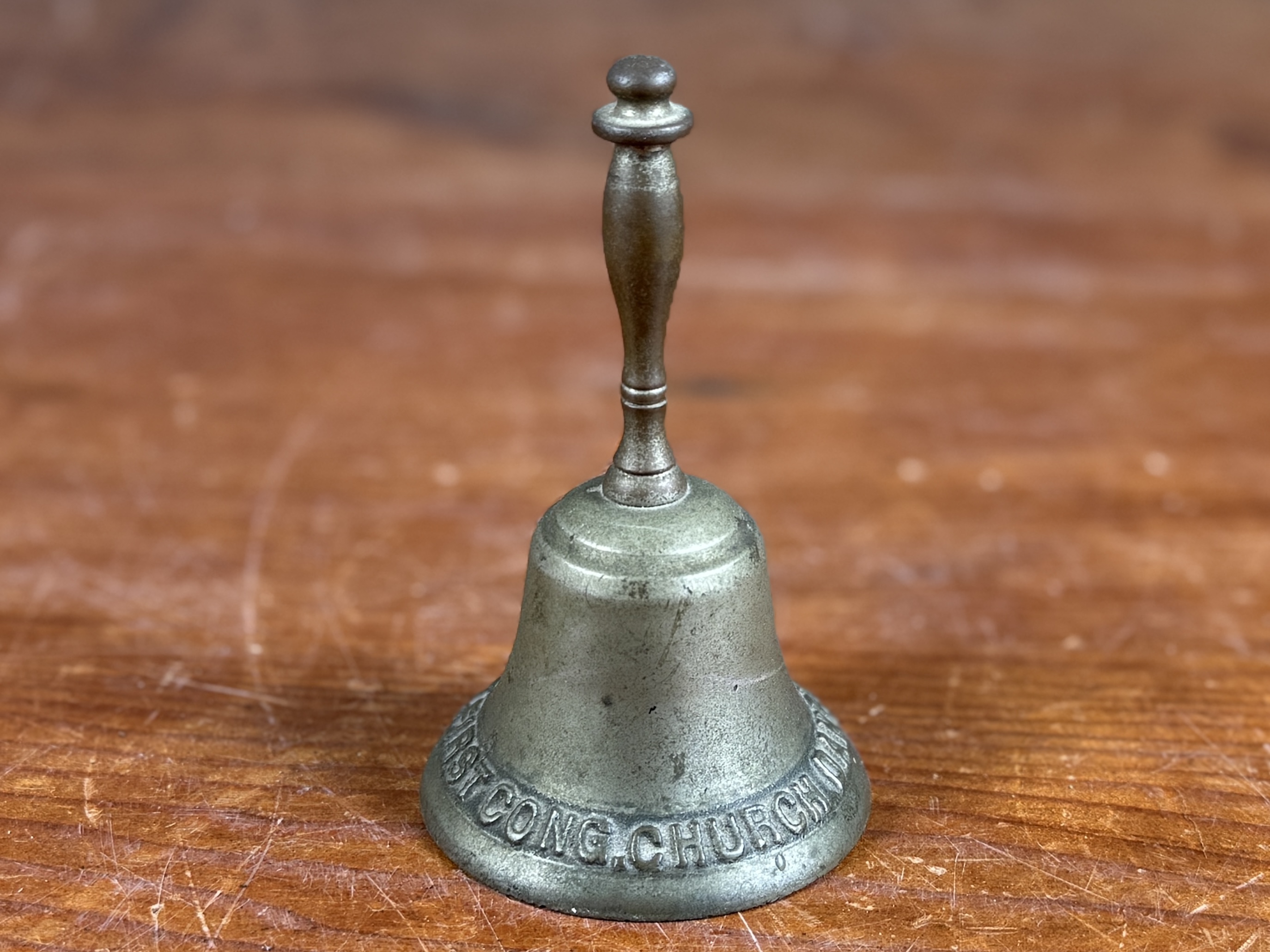 FIRST CONGREGATIONAL CHURCH, BRASS BELL