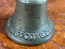 FIRST CONGREGATIONAL CHURCH, BRASS BELL. This lot features an early 20th century brass bell from Image - 4