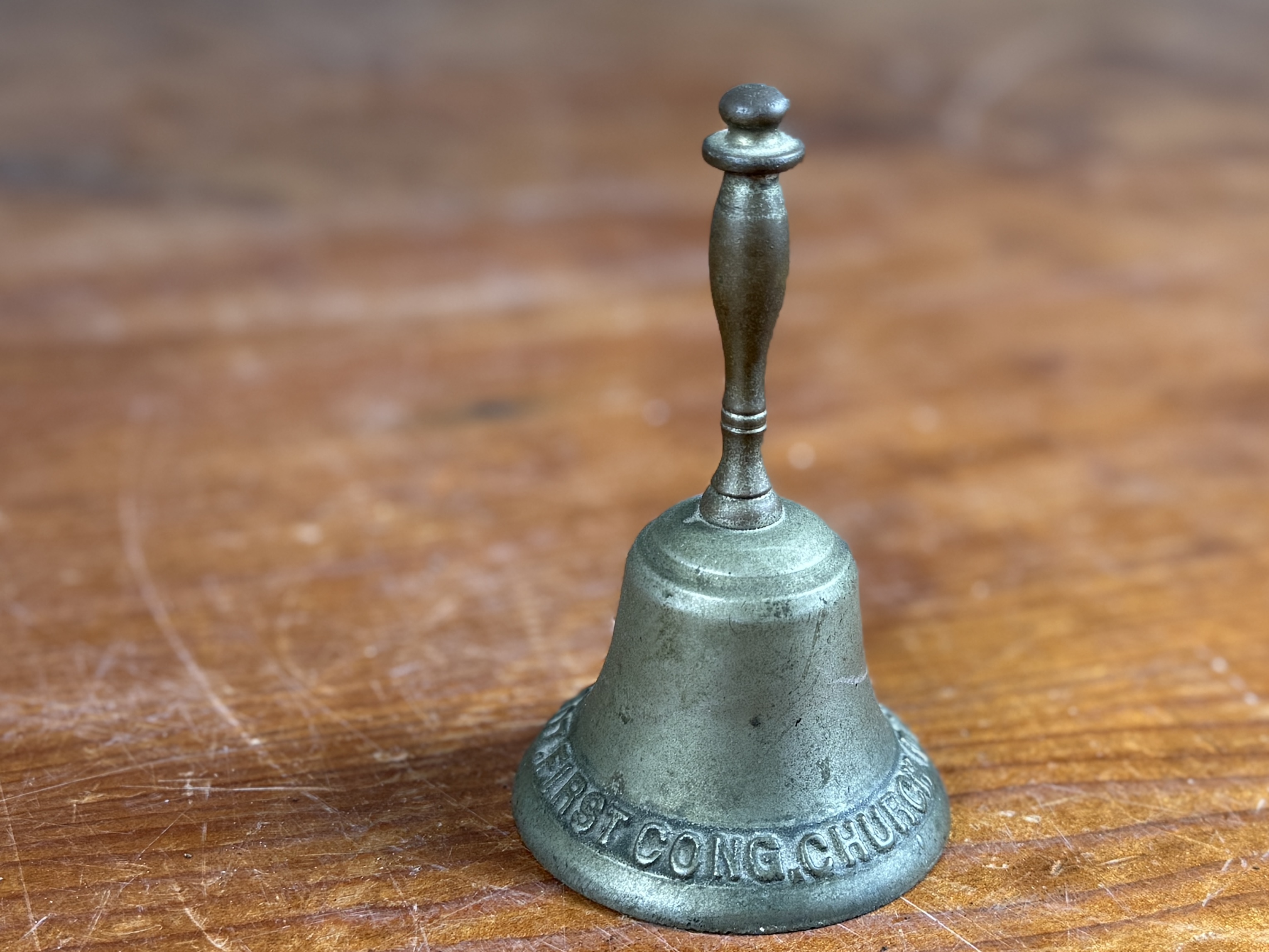 FIRST CONGREGATIONAL CHURCH, BRASS BELL