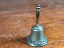 FIRST CONGREGATIONAL CHURCH, BRASS BELL. This lot features an early 20th century brass bell from Image - 1