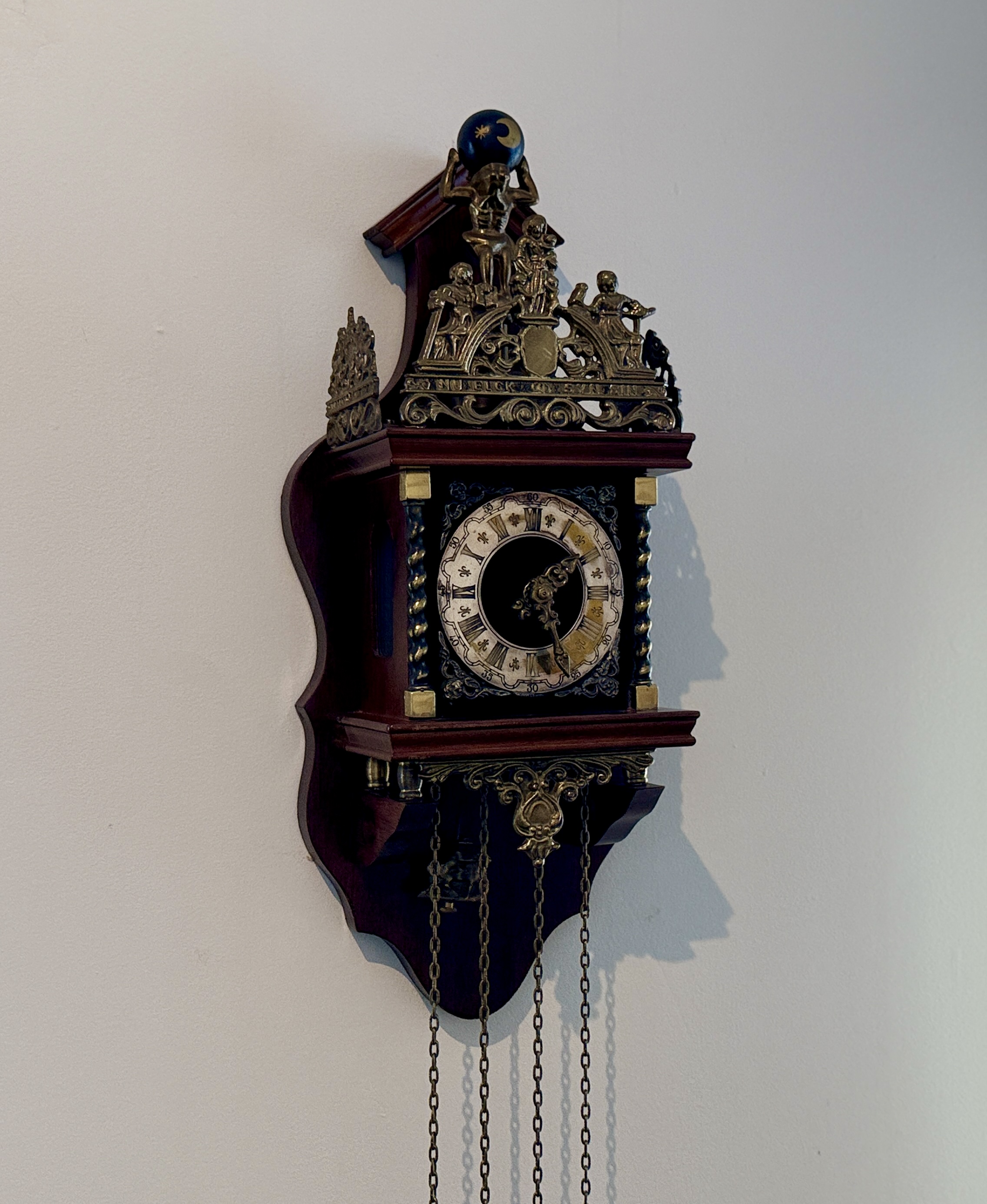 DUTCH ZAANDAM STYLE WALL CLOCK