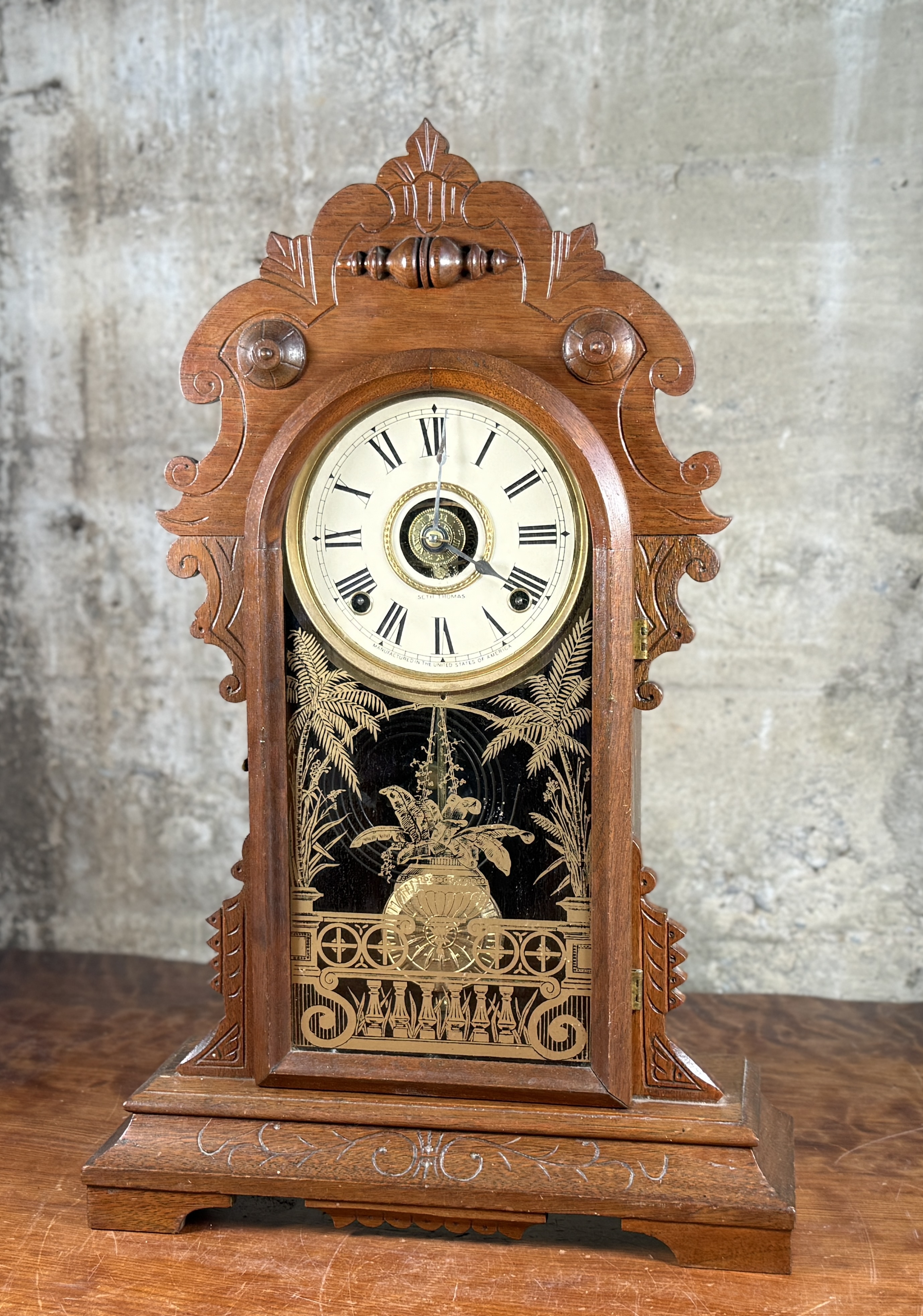 E.N. WELCH, 8-DAY CLOCK