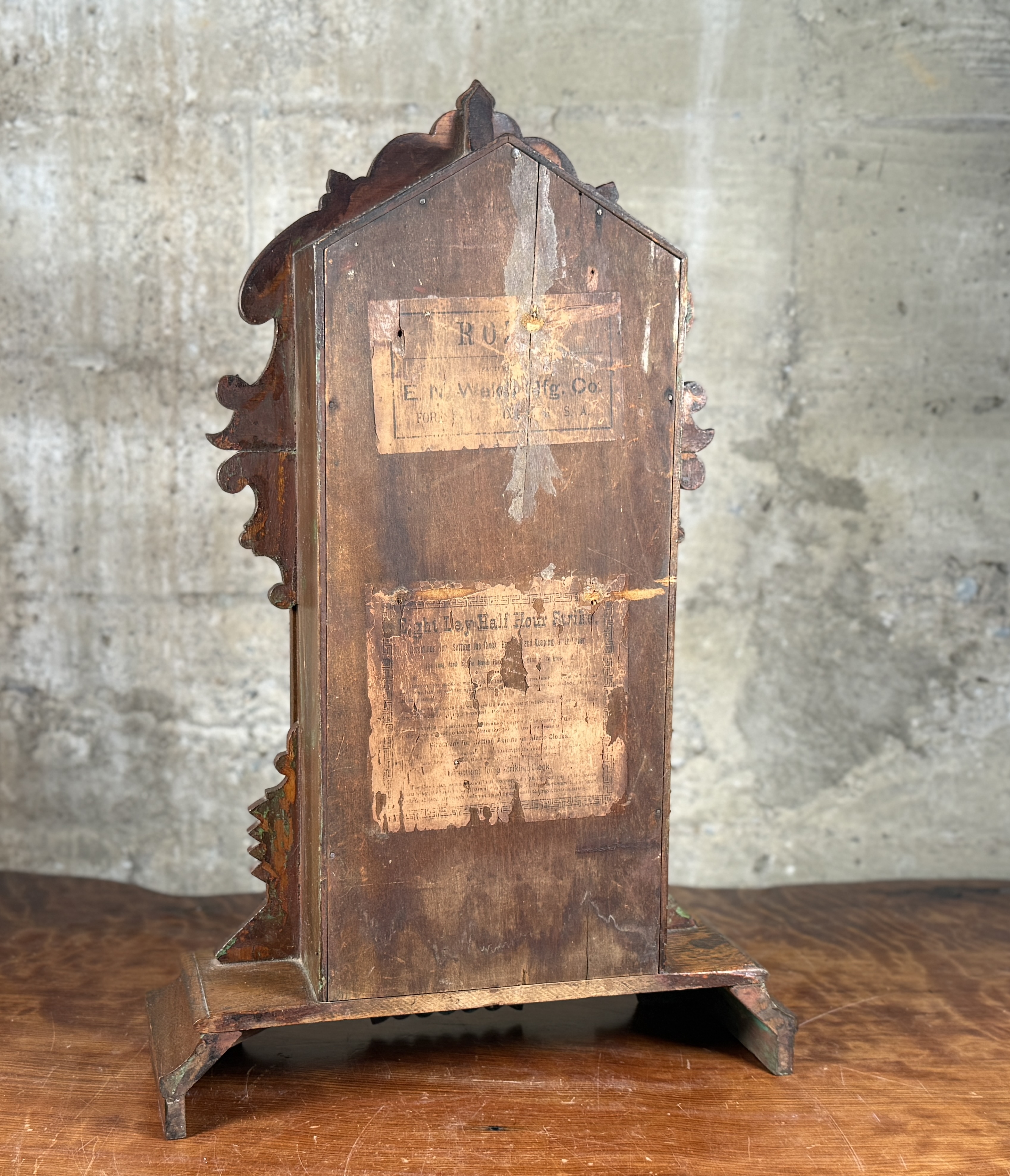 E.N. WELCH, 8-DAY CLOCK