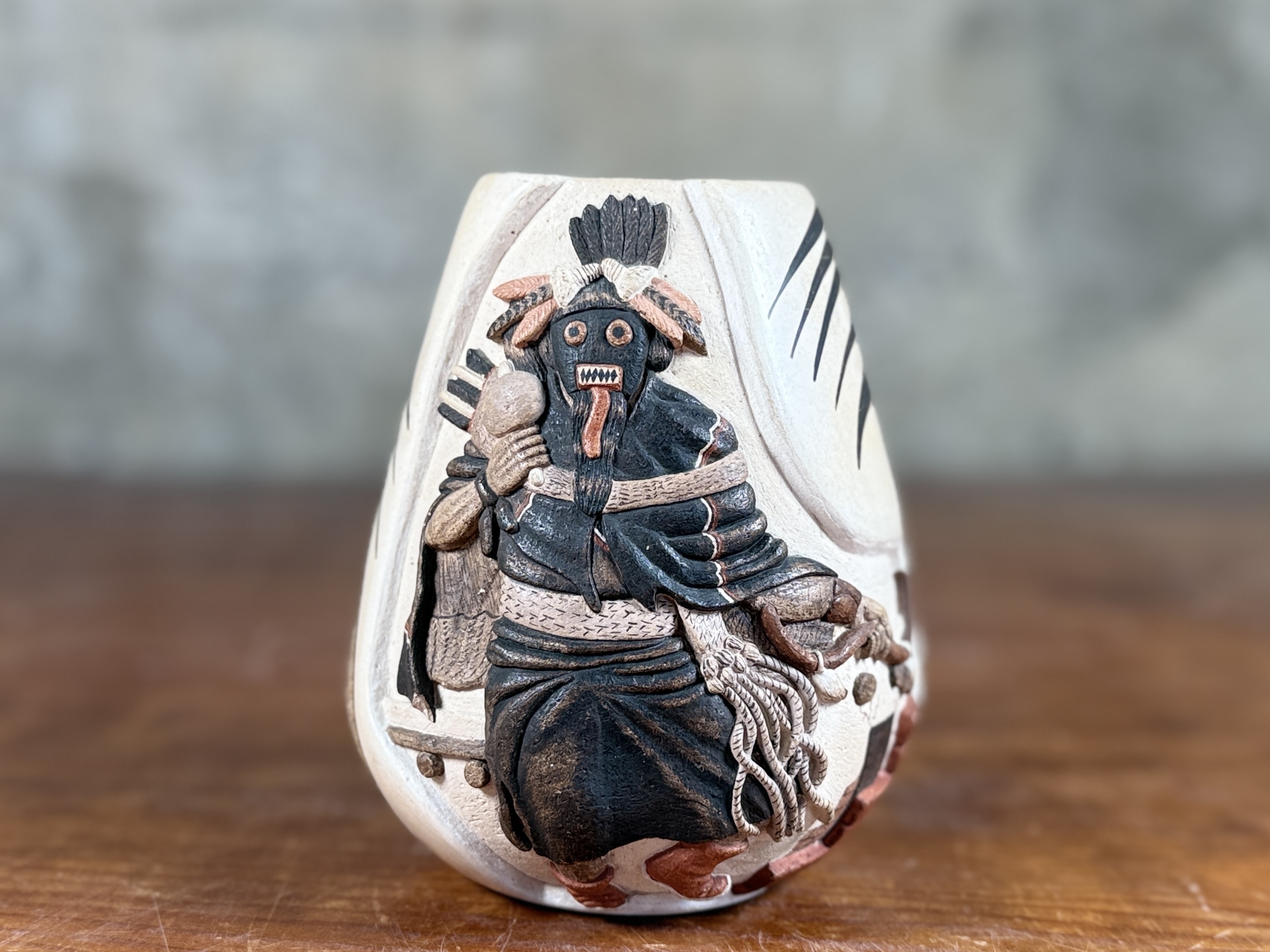 HARRISON JIM SR. & MARIANNE NAVASIE, HOPI VASE