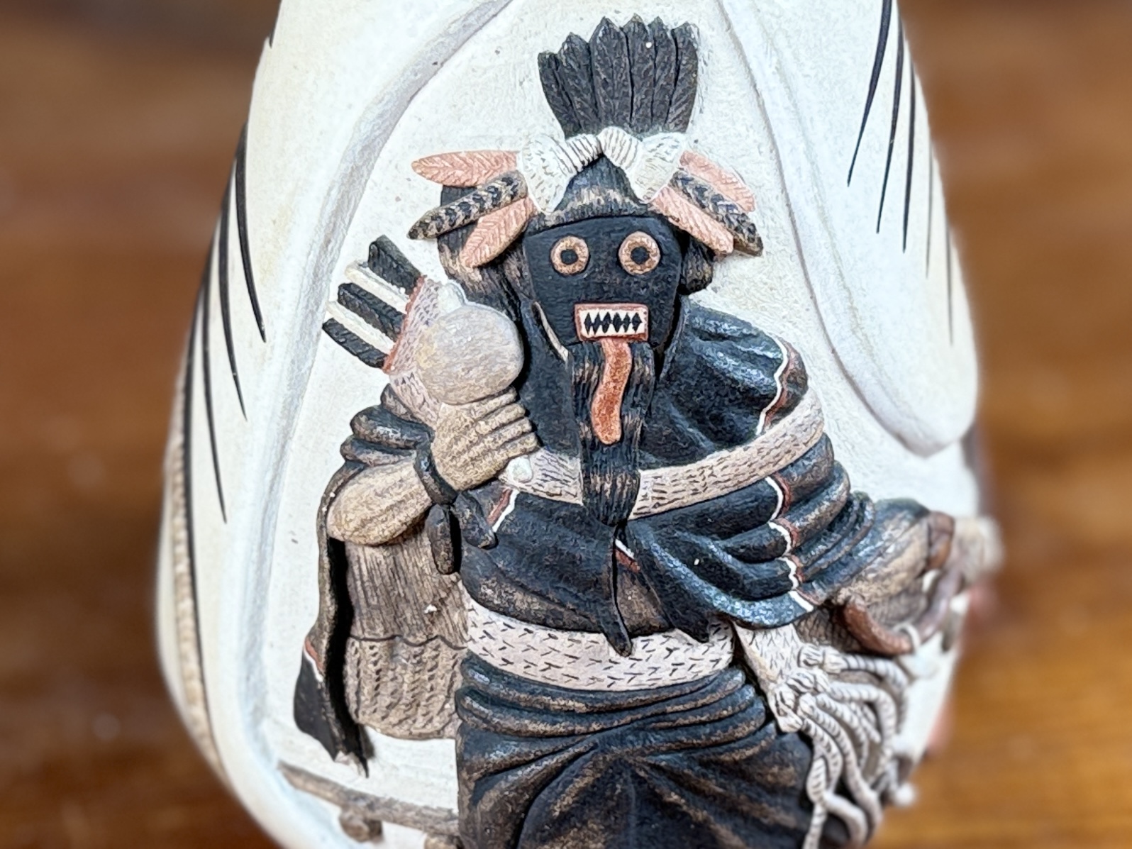 HARRISON JIM SR. & MARIANNE NAVASIE, HOPI VASE