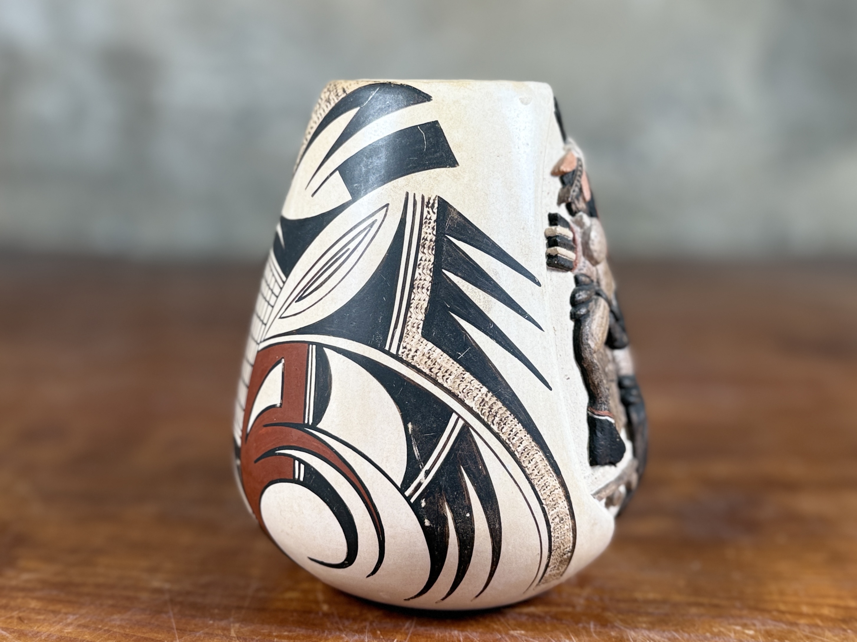 HARRISON JIM SR. & MARIANNE NAVASIE, HOPI VASE