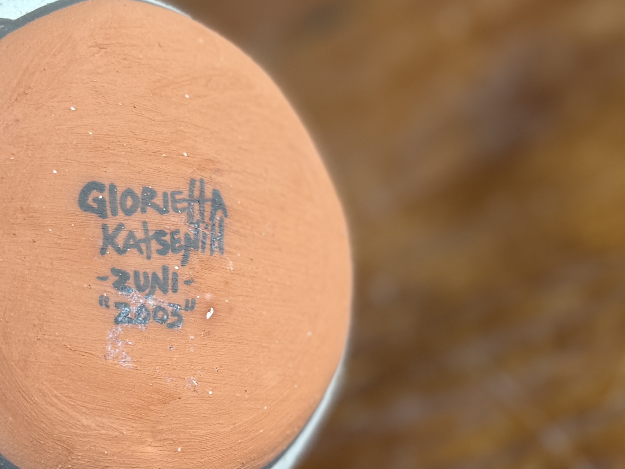 GLORIA HA KATSNIH, ZUNI POT