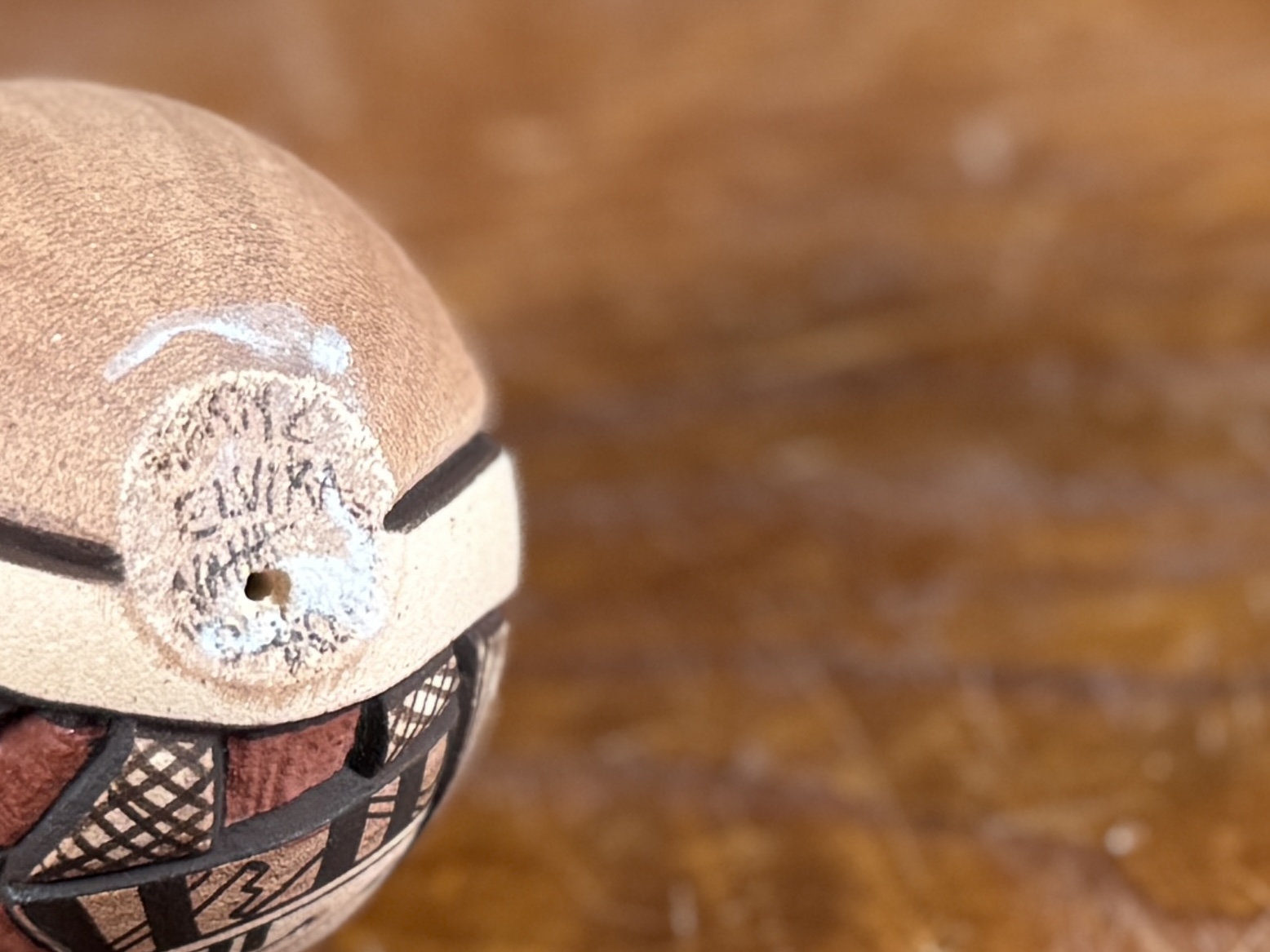 MARTY NAHA & ELIRA POLACCA NAMPEYO, HOPI-TEWA EGG