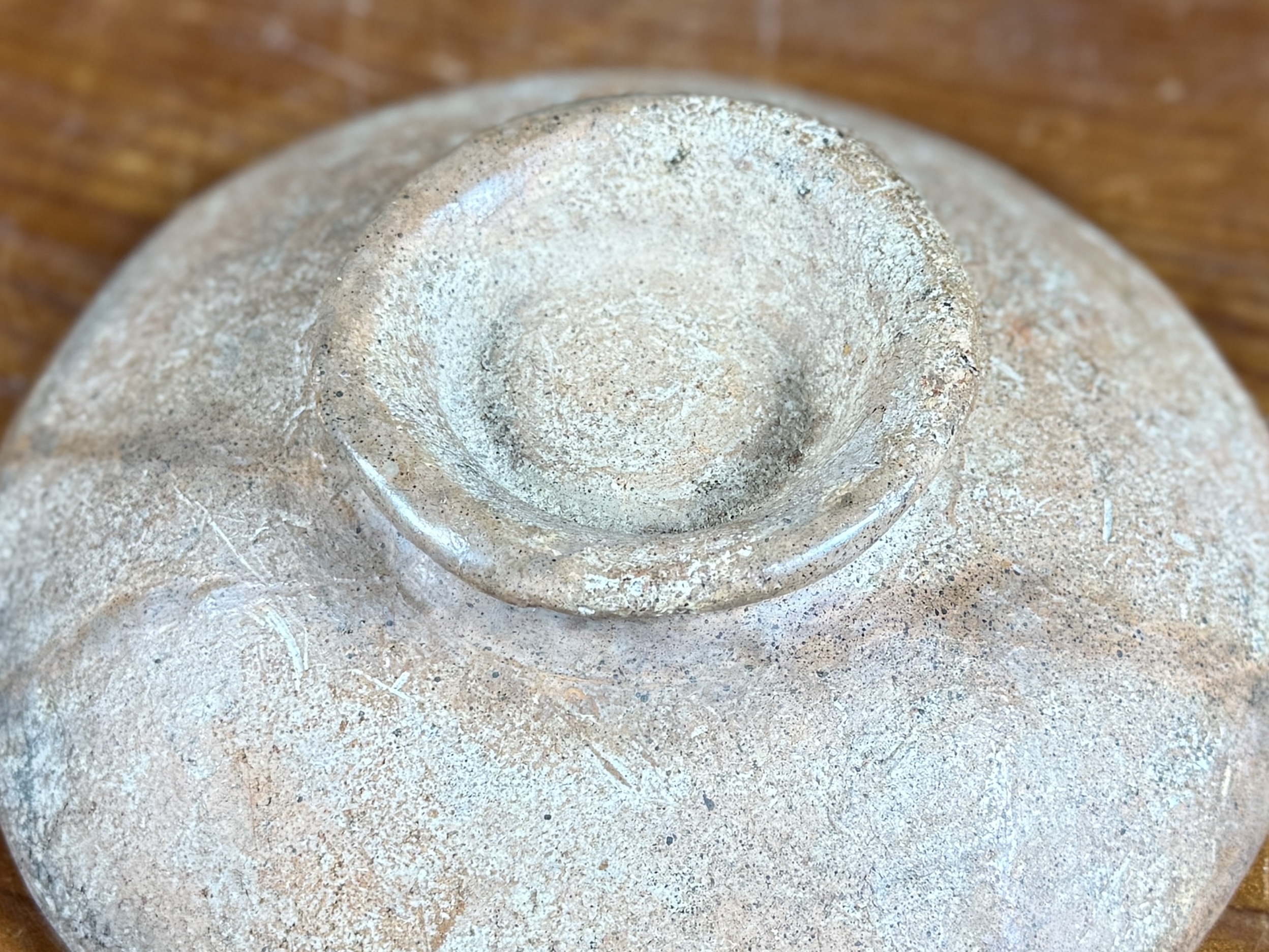 PRE-COLUMBIAN FOOTED BOWL