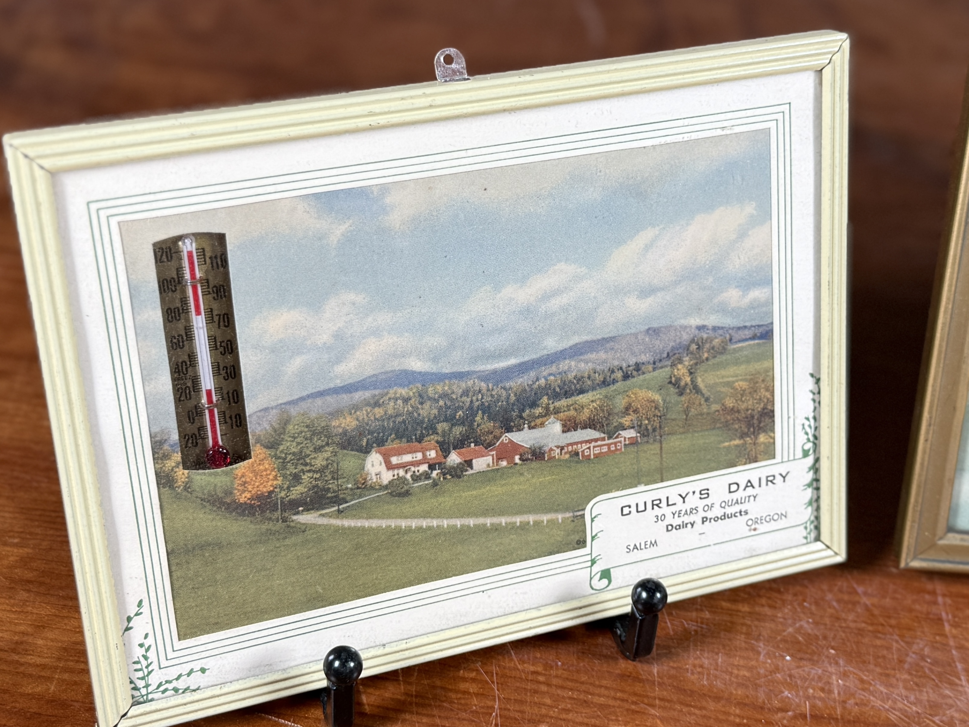 TRIO OF ADVERTISING THERMOMETERS FROM SALEM, OREGON