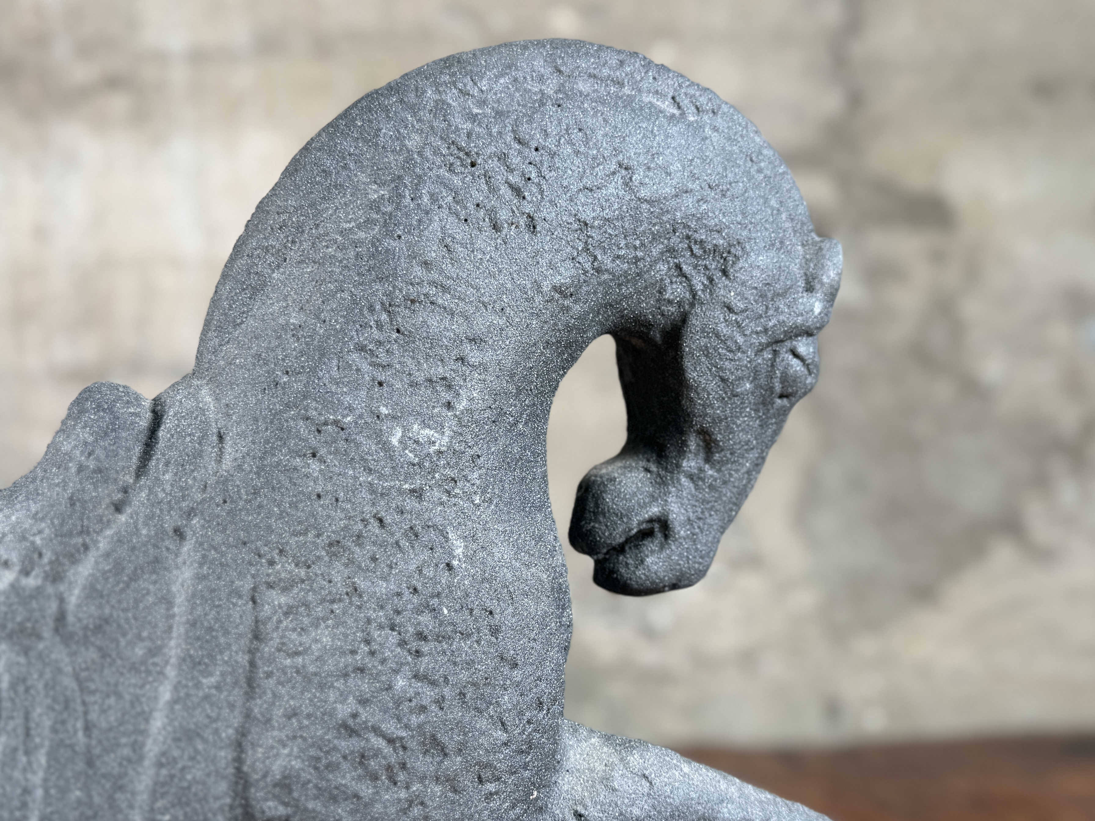 AUSTIN PRODUCTIONS, TANG DYNASTY STYLE HORSE SCULPTURE