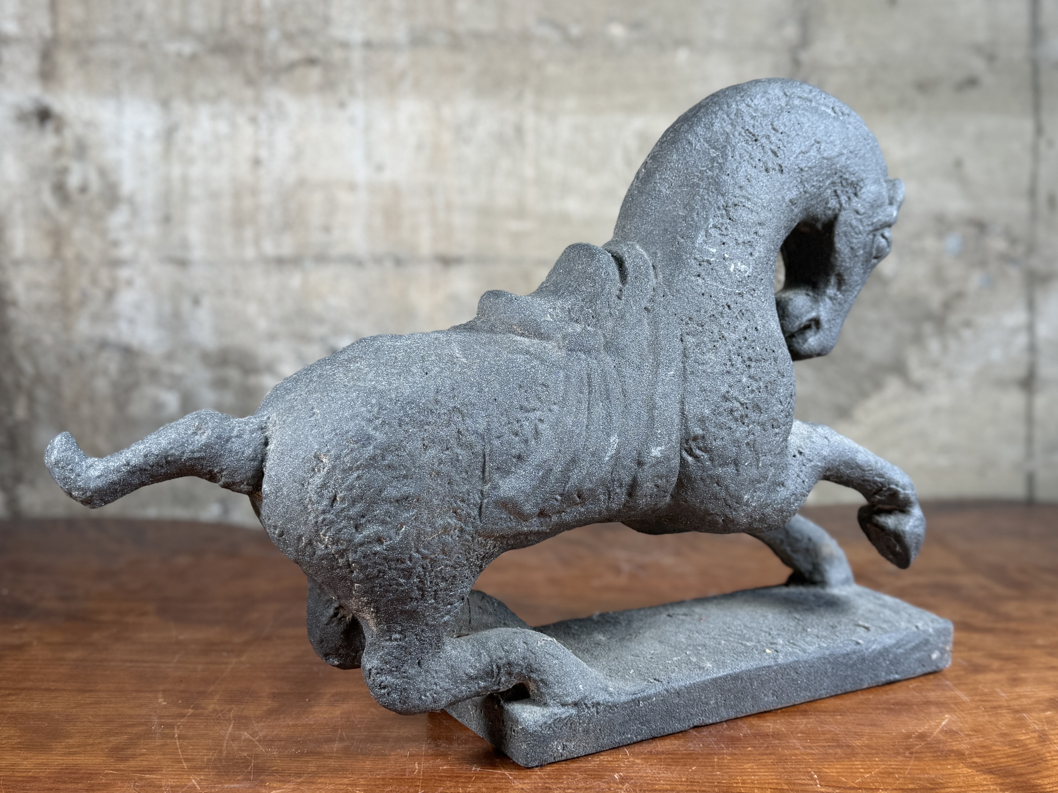 AUSTIN PRODUCTIONS, TANG DYNASTY STYLE HORSE SCULPTURE