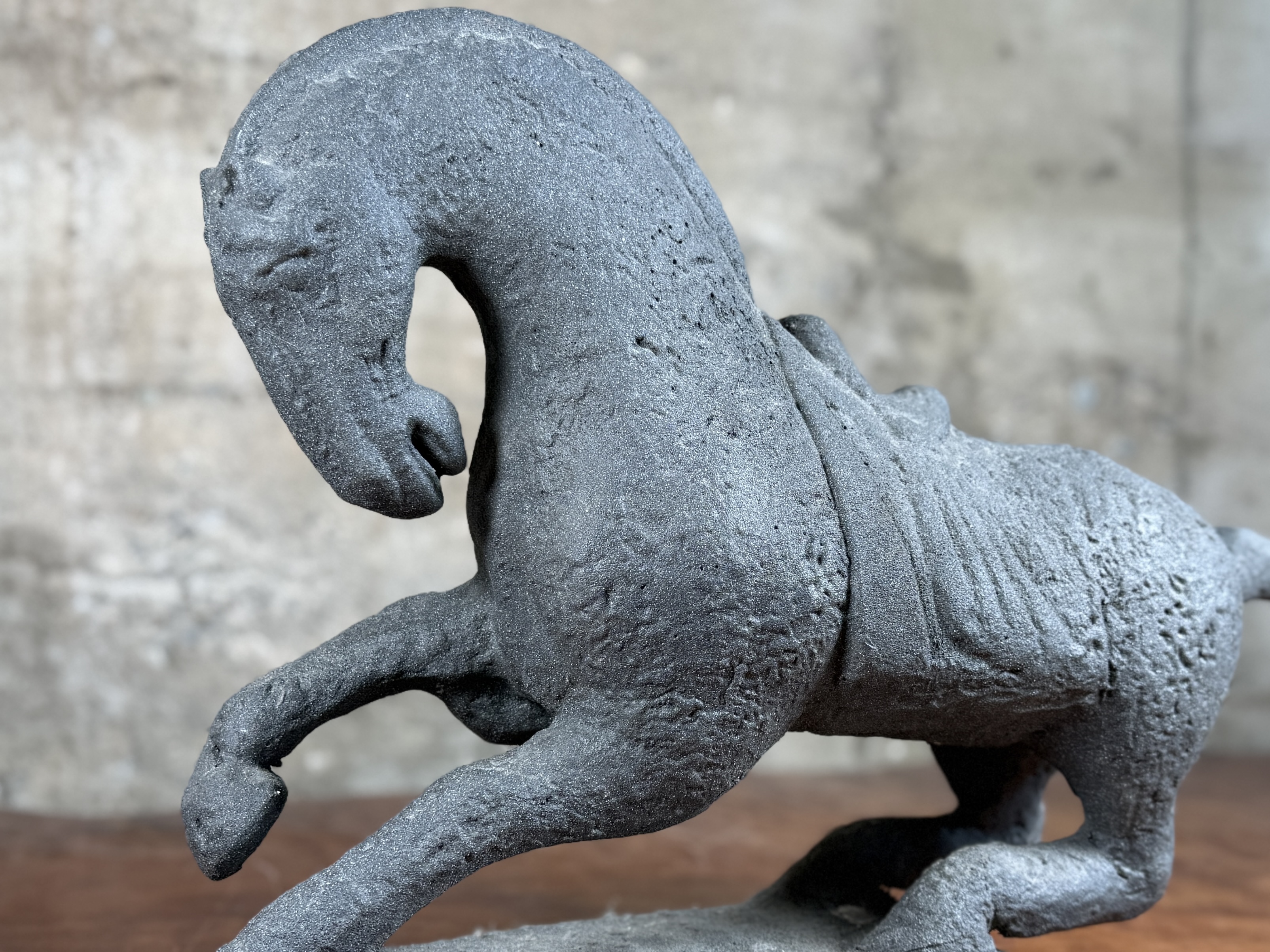 AUSTIN PRODUCTIONS, TANG DYNASTY STYLE HORSE SCULPTURE