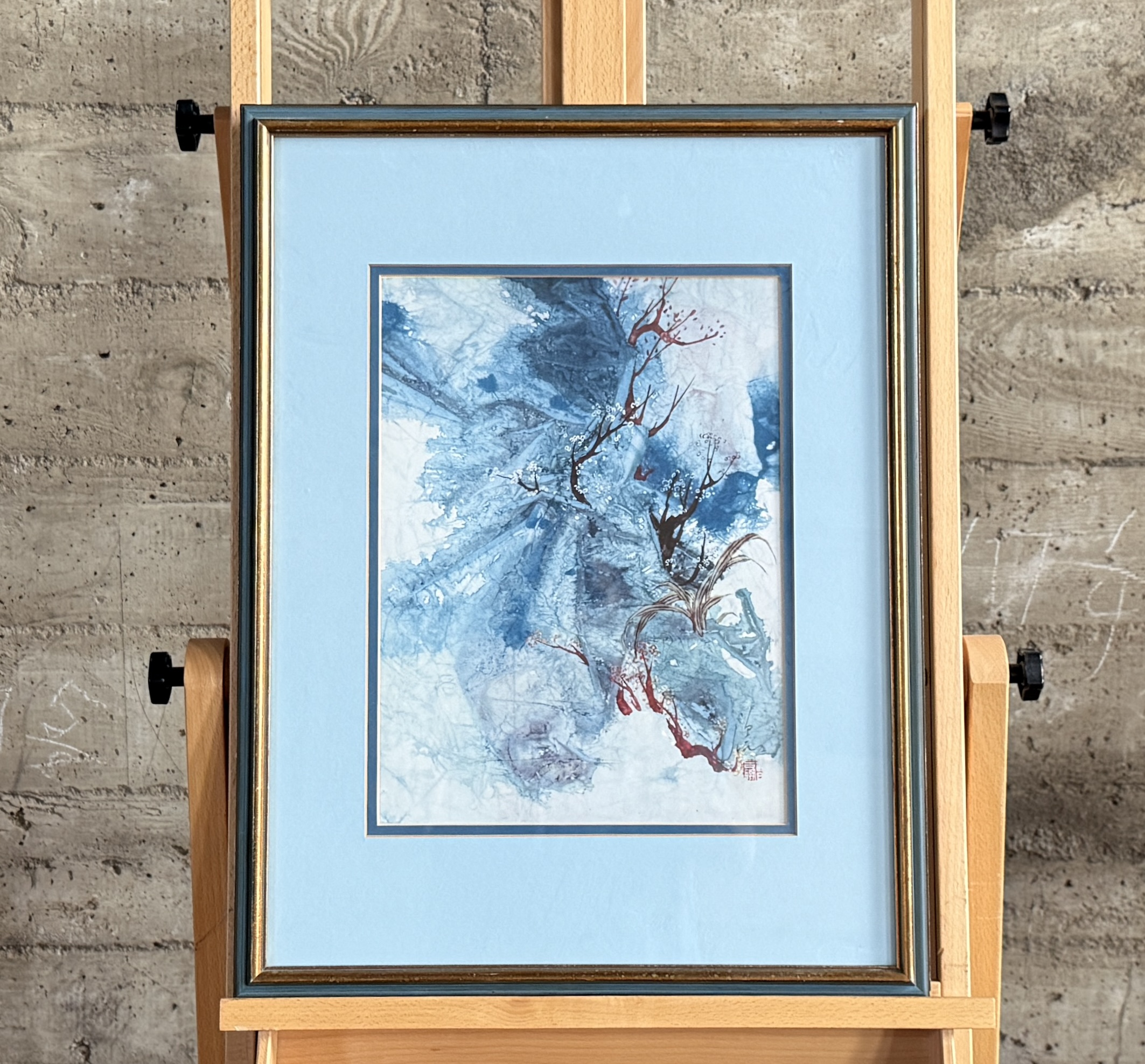 PAN TSENG YING, "CORAL AND BLUE"