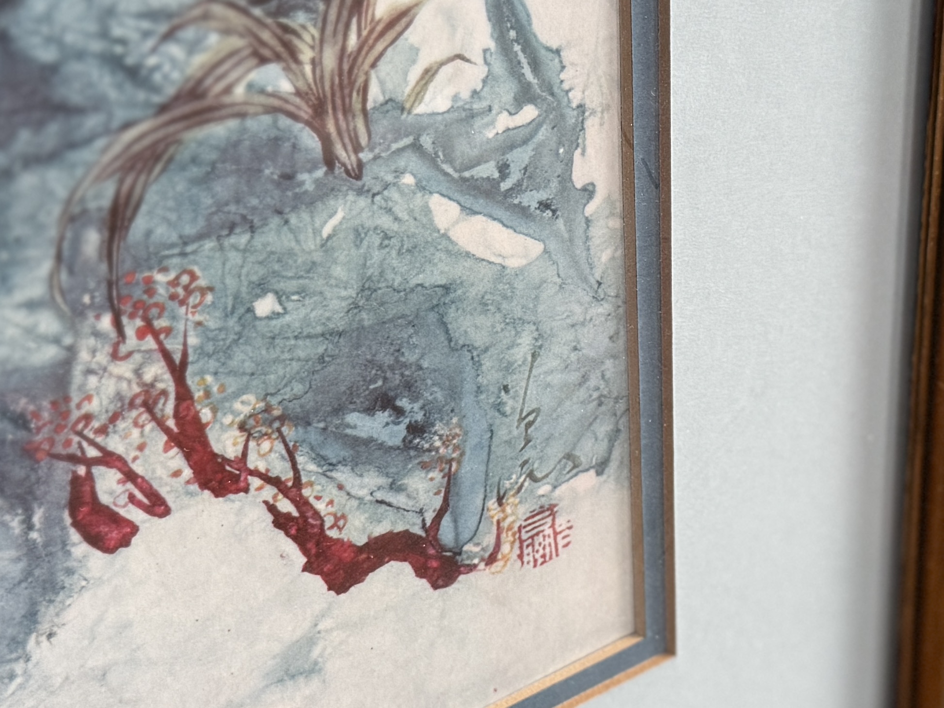 PAN TSENG YING, "CORAL AND BLUE"