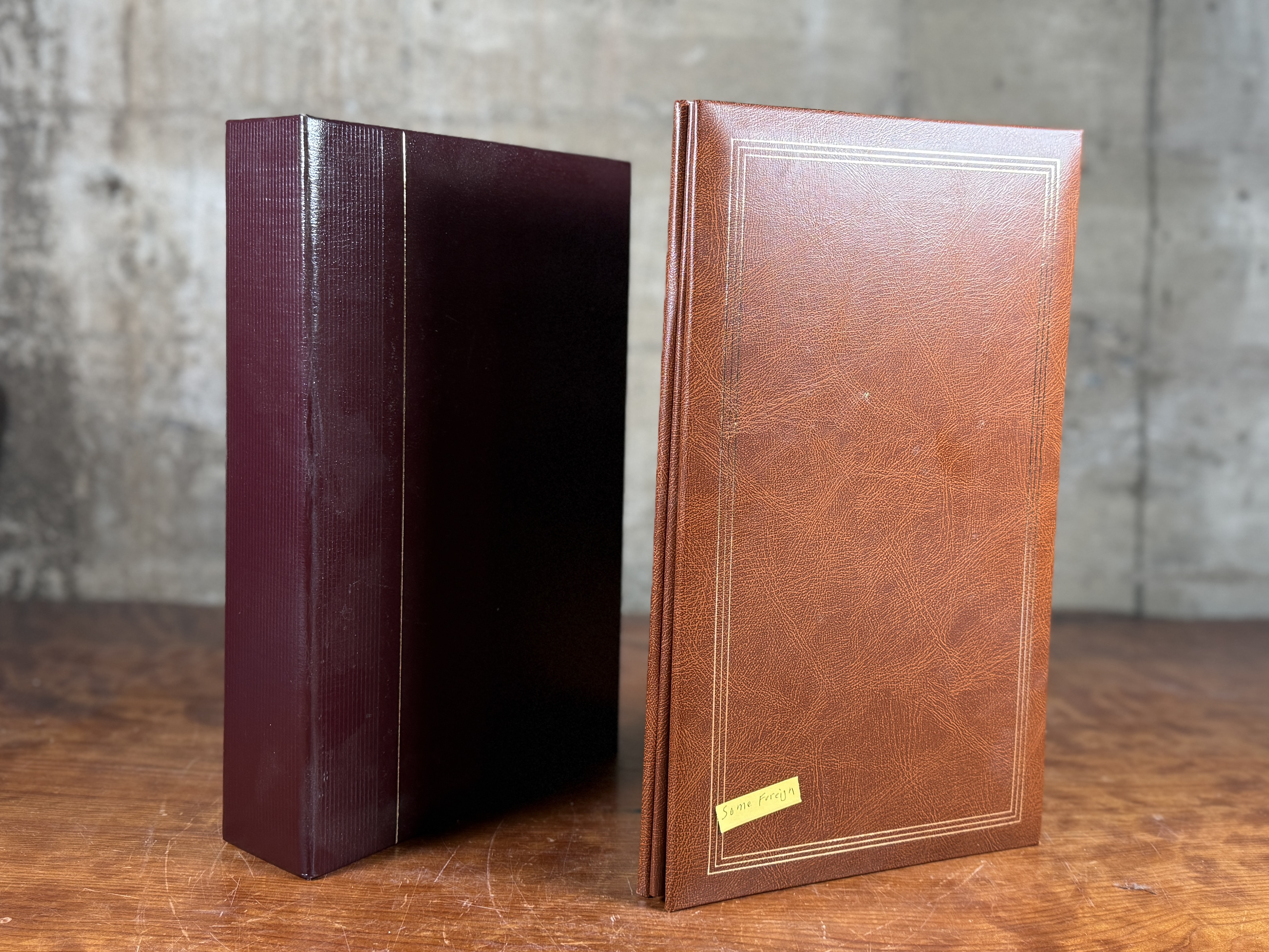 BINDERS FULL OF ANTIQUE POST CARDS