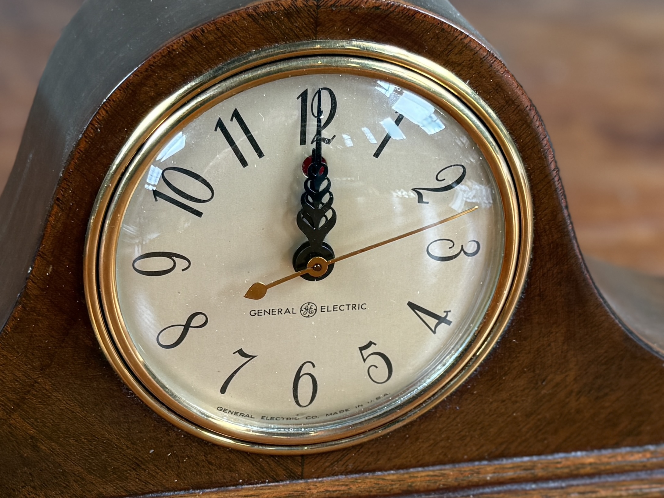 GENERAL ELECTRIC, MANTEL CLOCK