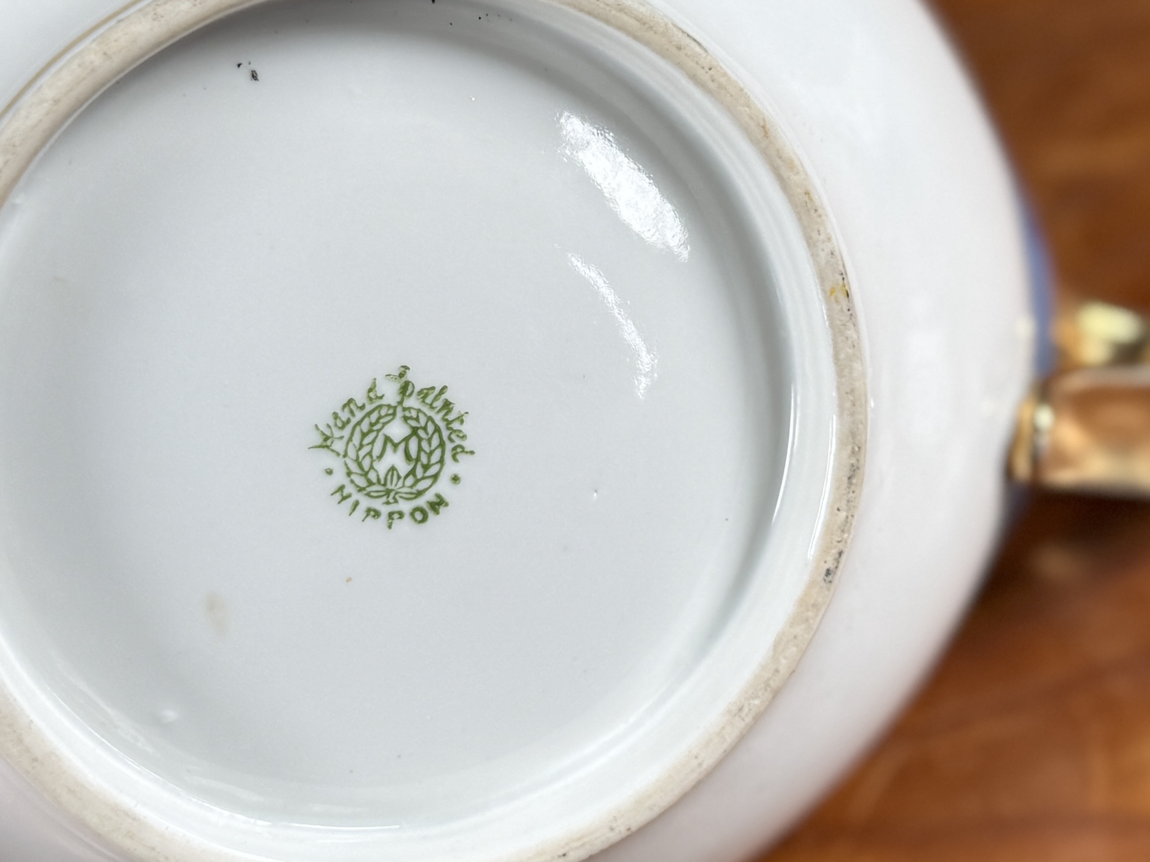 NIPPON, HAND-PAINTED BOWL