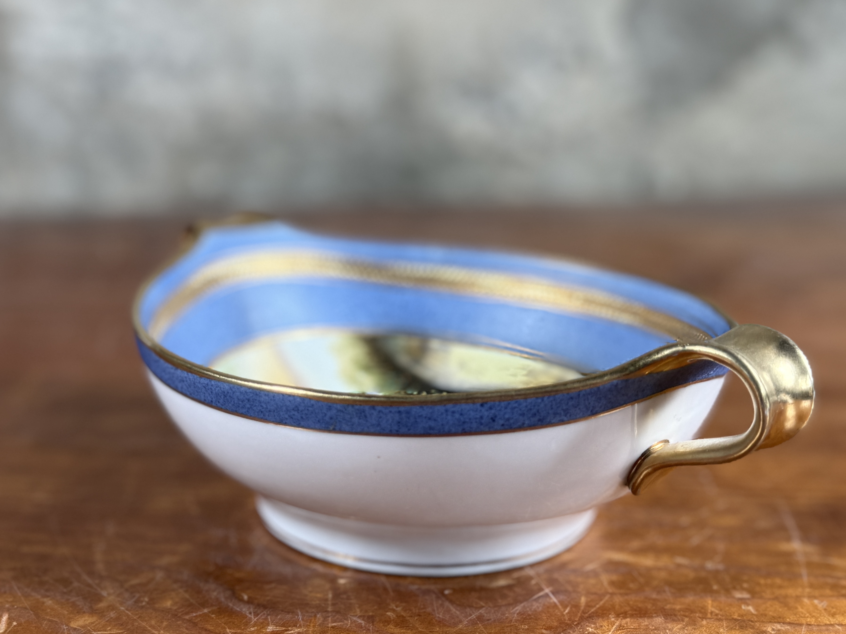 NIPPON, HAND-PAINTED BOWL