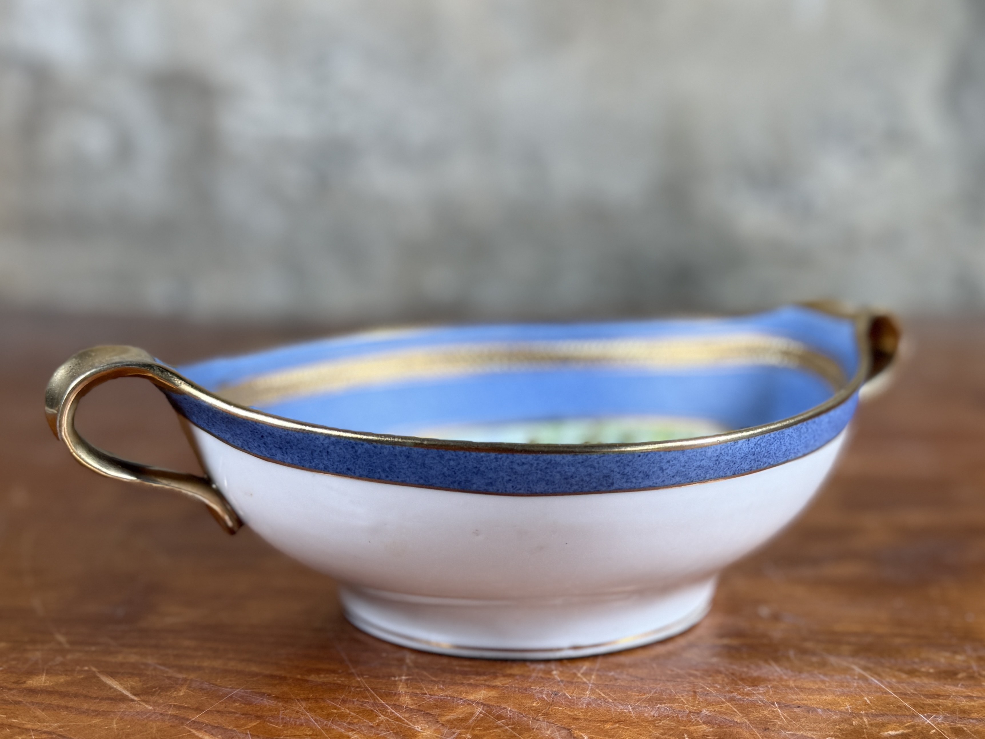 NIPPON, HAND-PAINTED BOWL