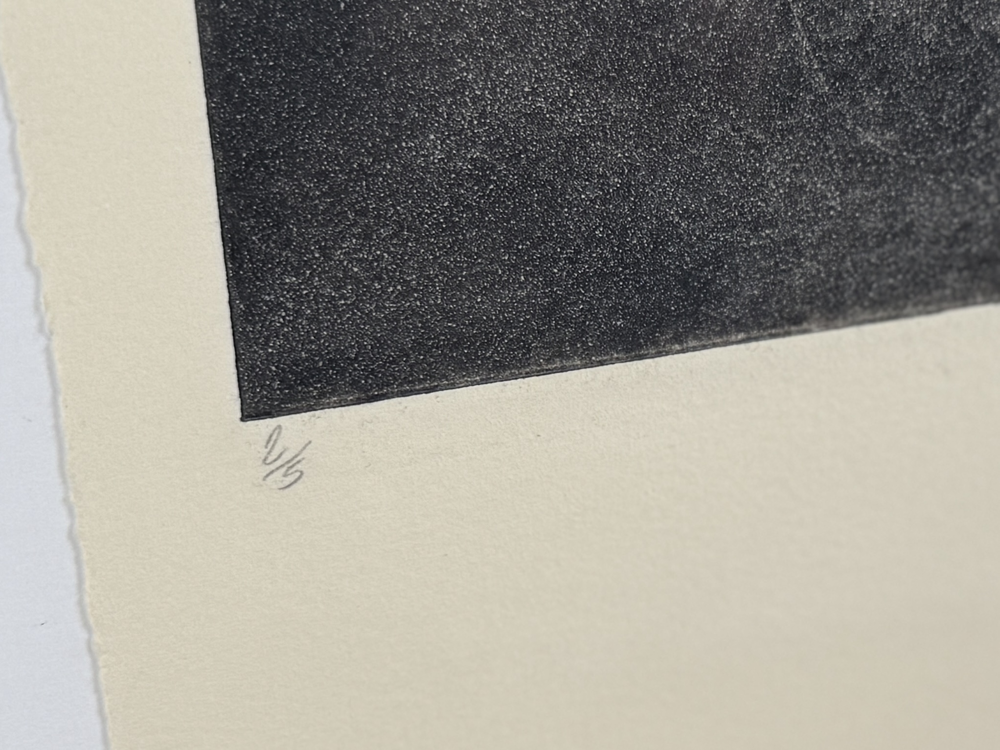LIMITED EDITION MONOCHROME ARTWORK