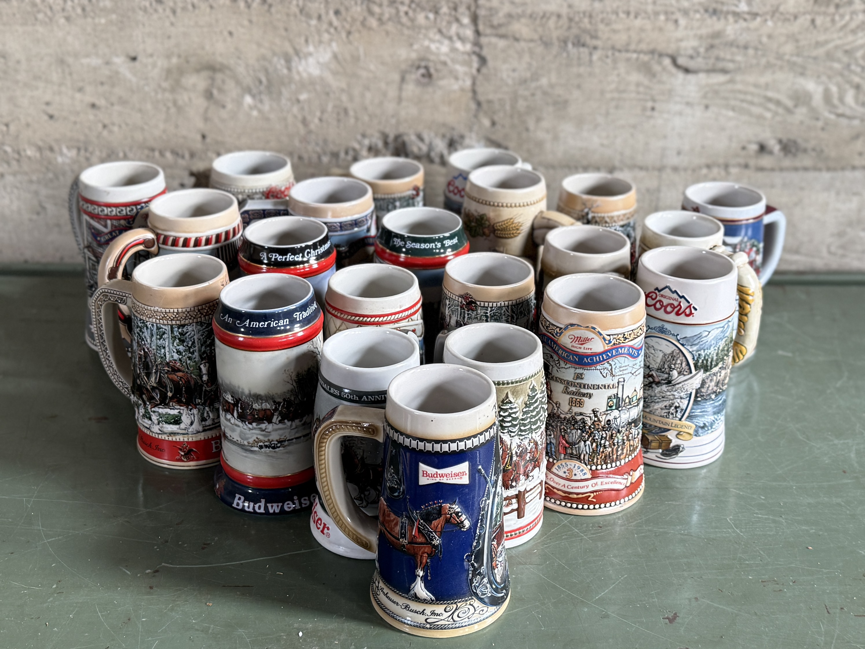 CERAMIC BEER STEIN COLLECTION