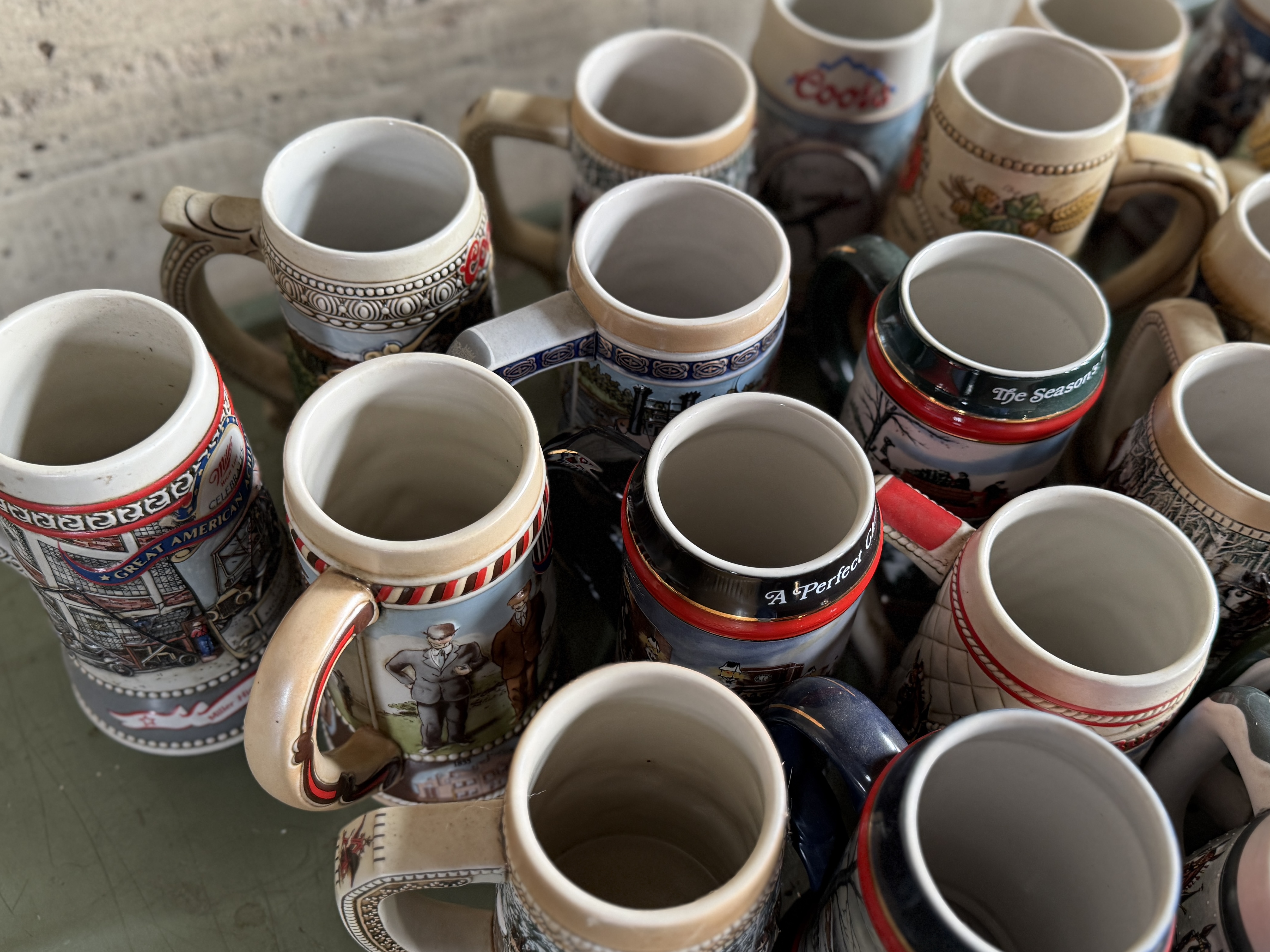 CERAMIC BEER STEIN COLLECTION