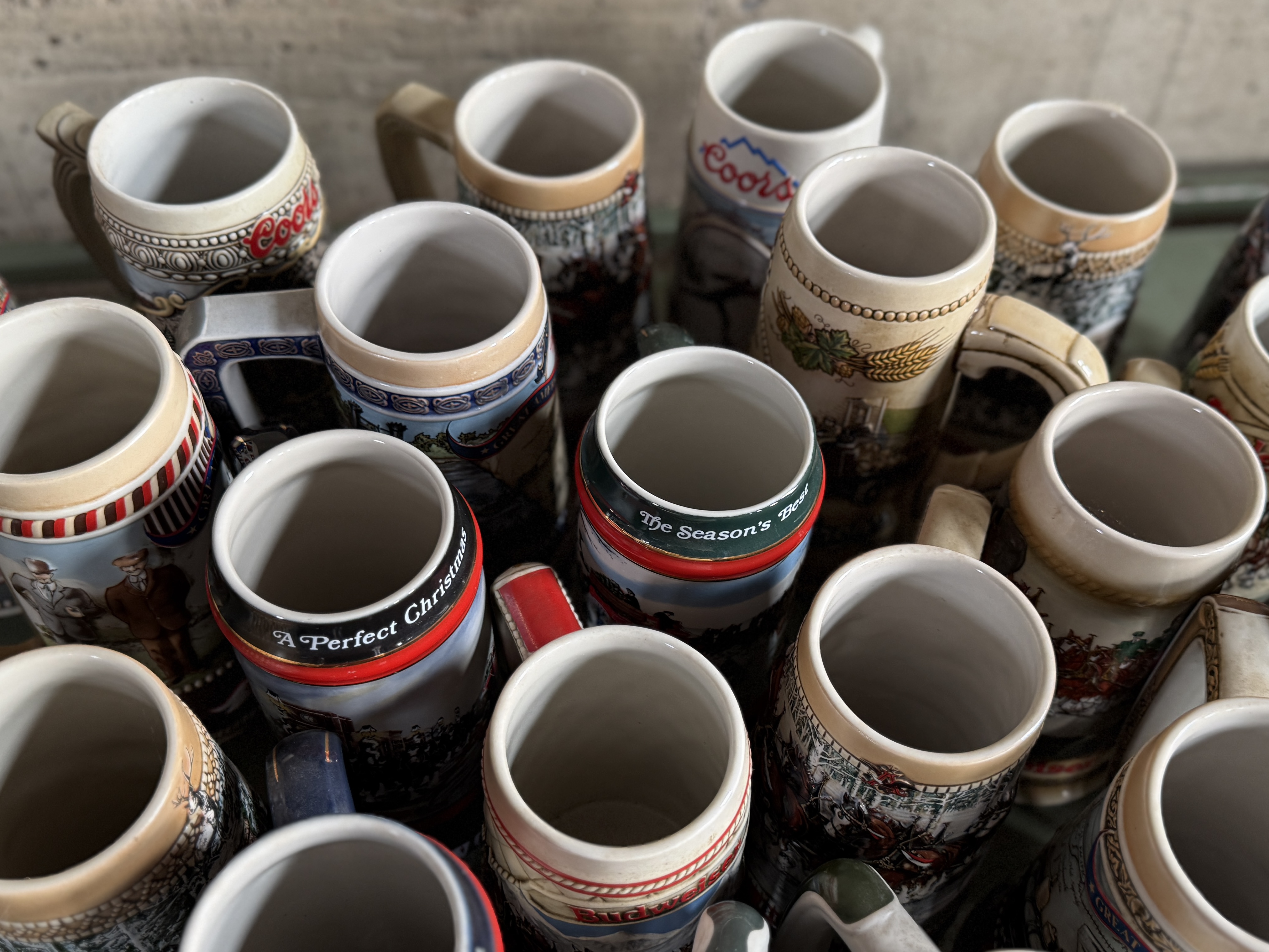 CERAMIC BEER STEIN COLLECTION