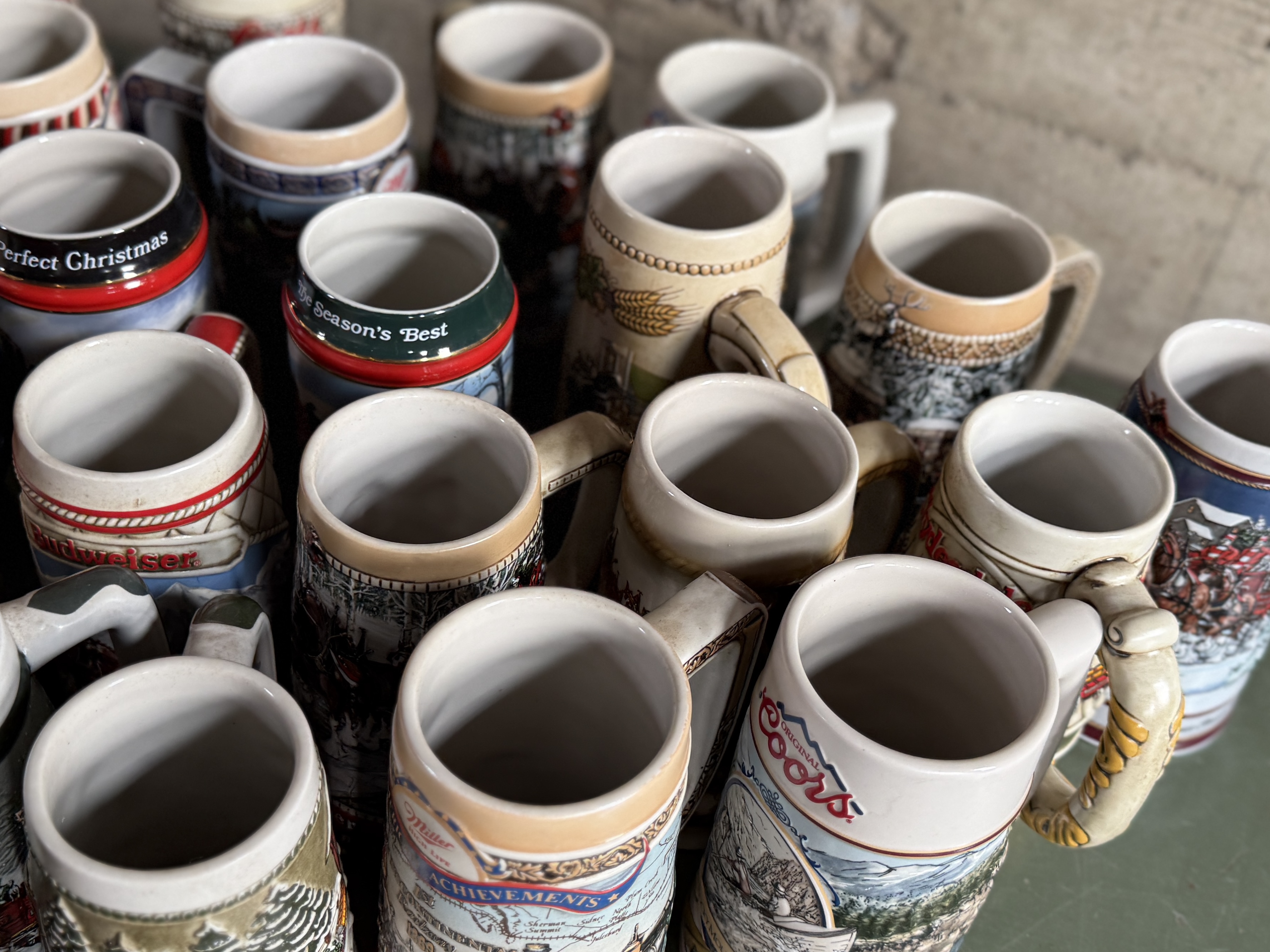 CERAMIC BEER STEIN COLLECTION