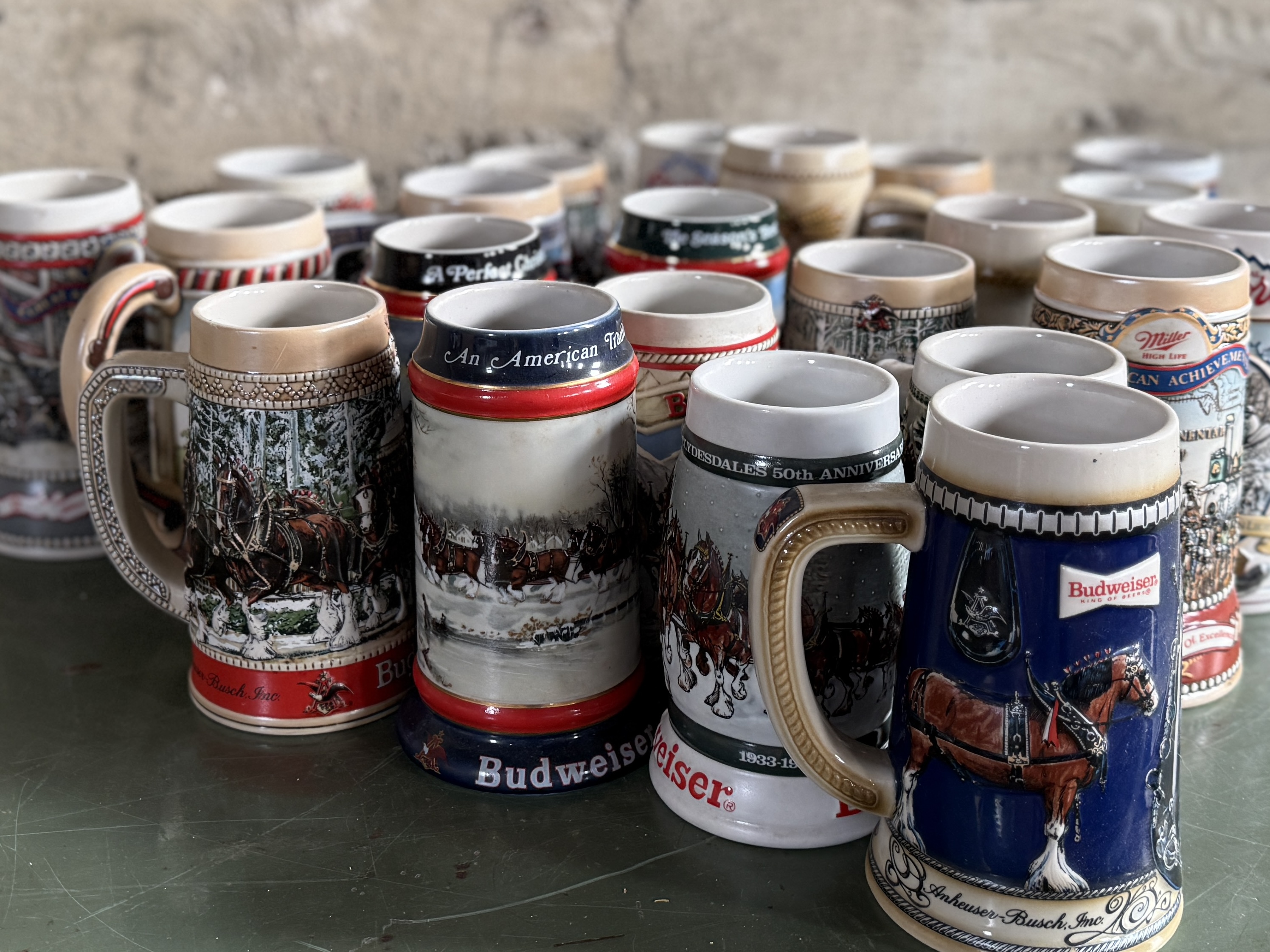 CERAMIC BEER STEIN COLLECTION