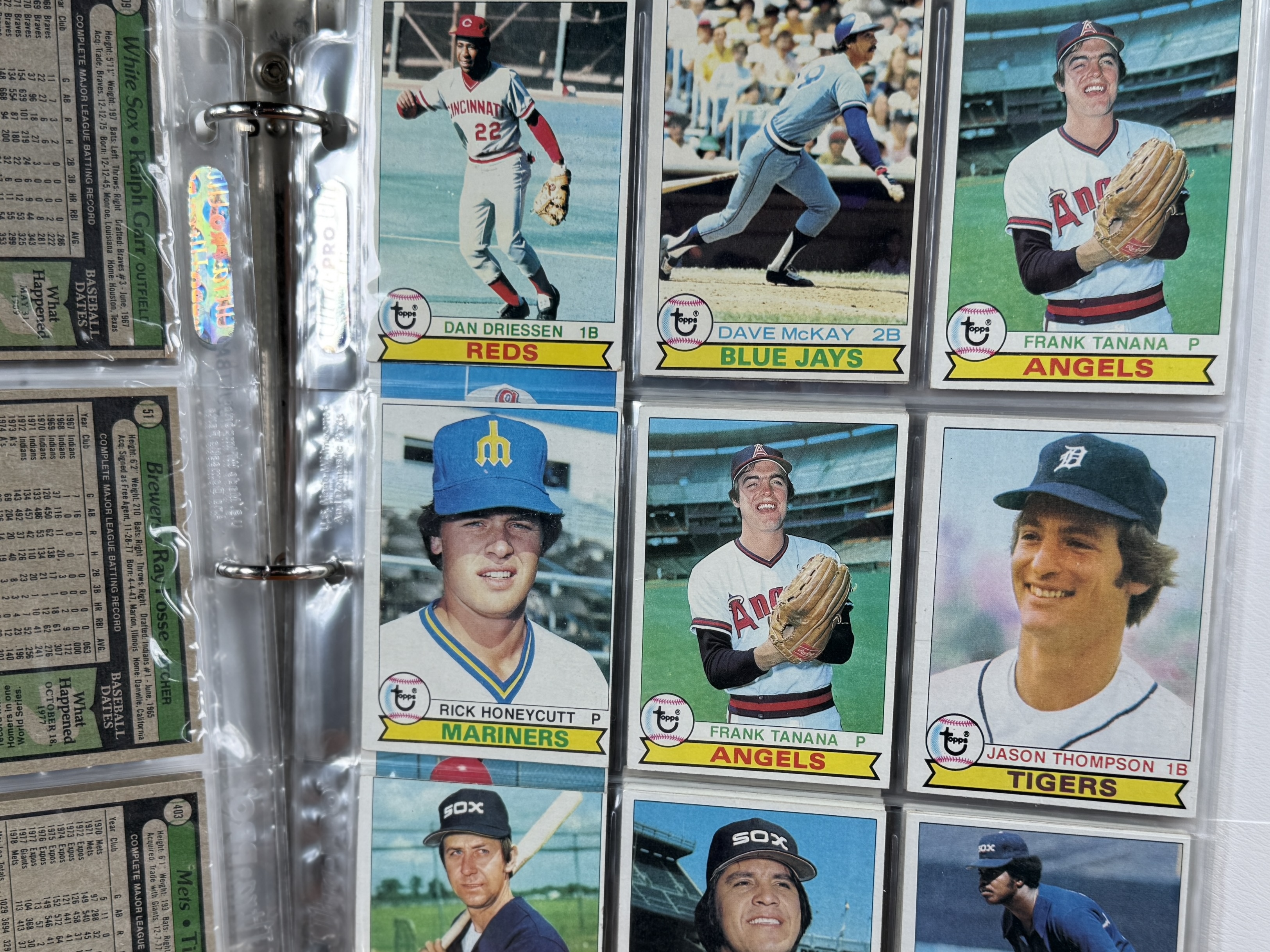 1979 TOPPS BASEBALL CARD COLLECTION