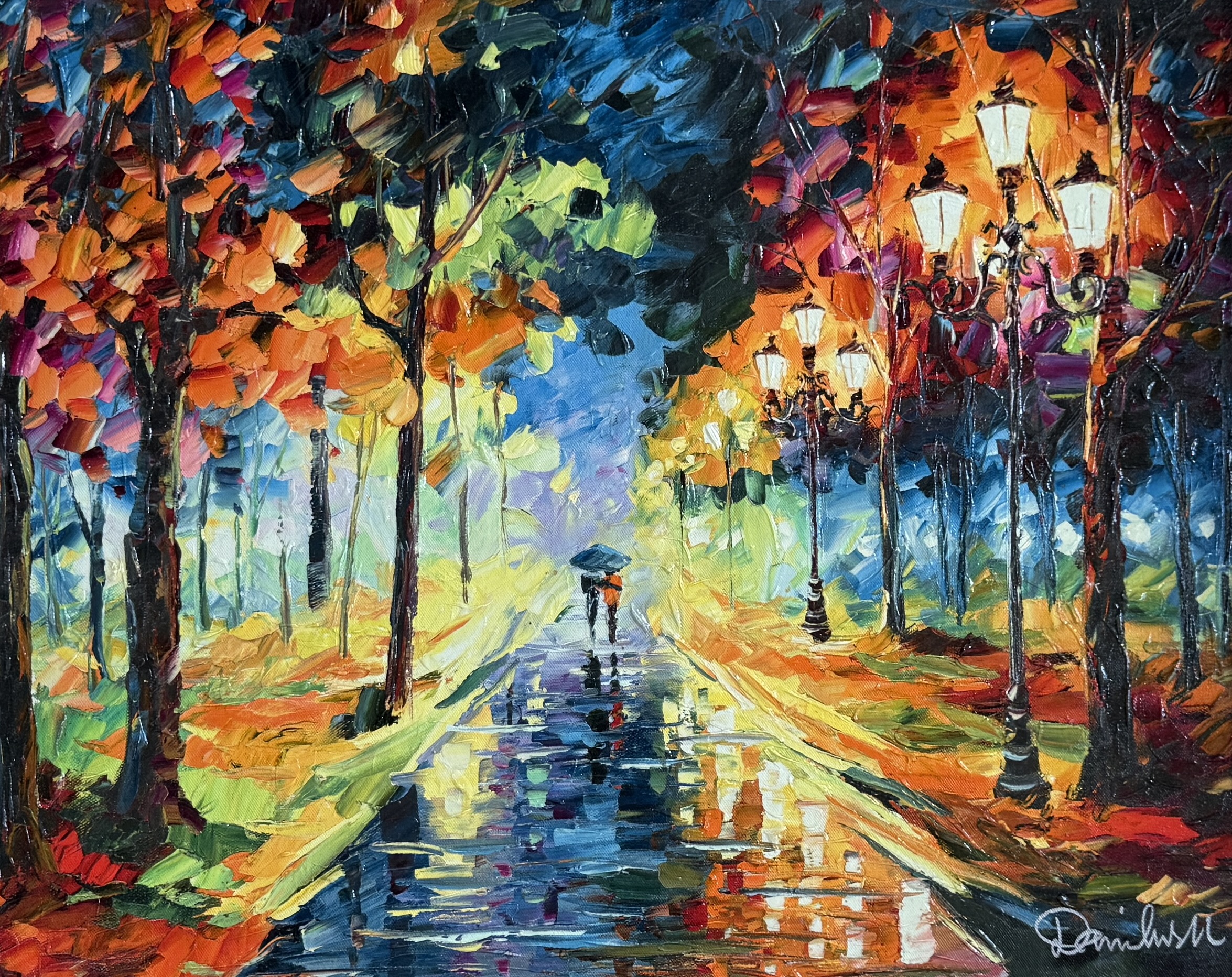 DANIEL WALL, "ROMANTIC STROLL"