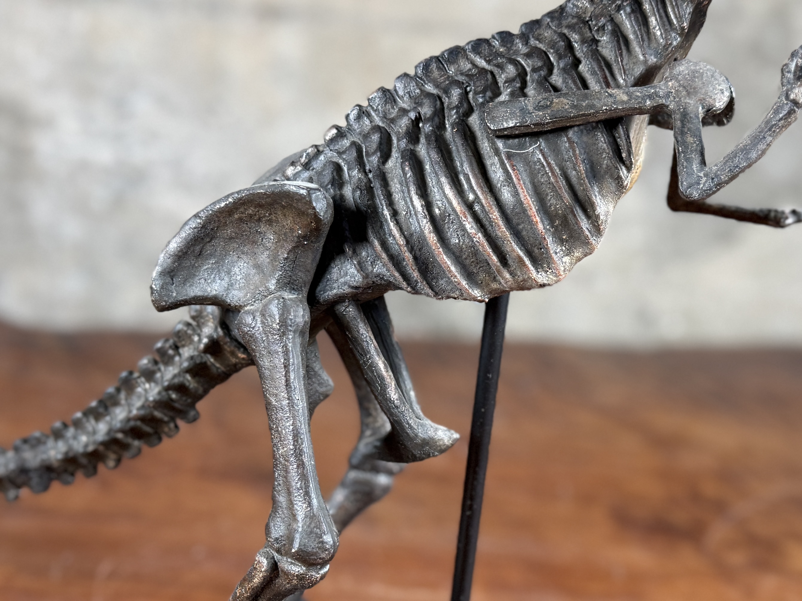 TYRANNOSAURUS REX SKELETON STATUE