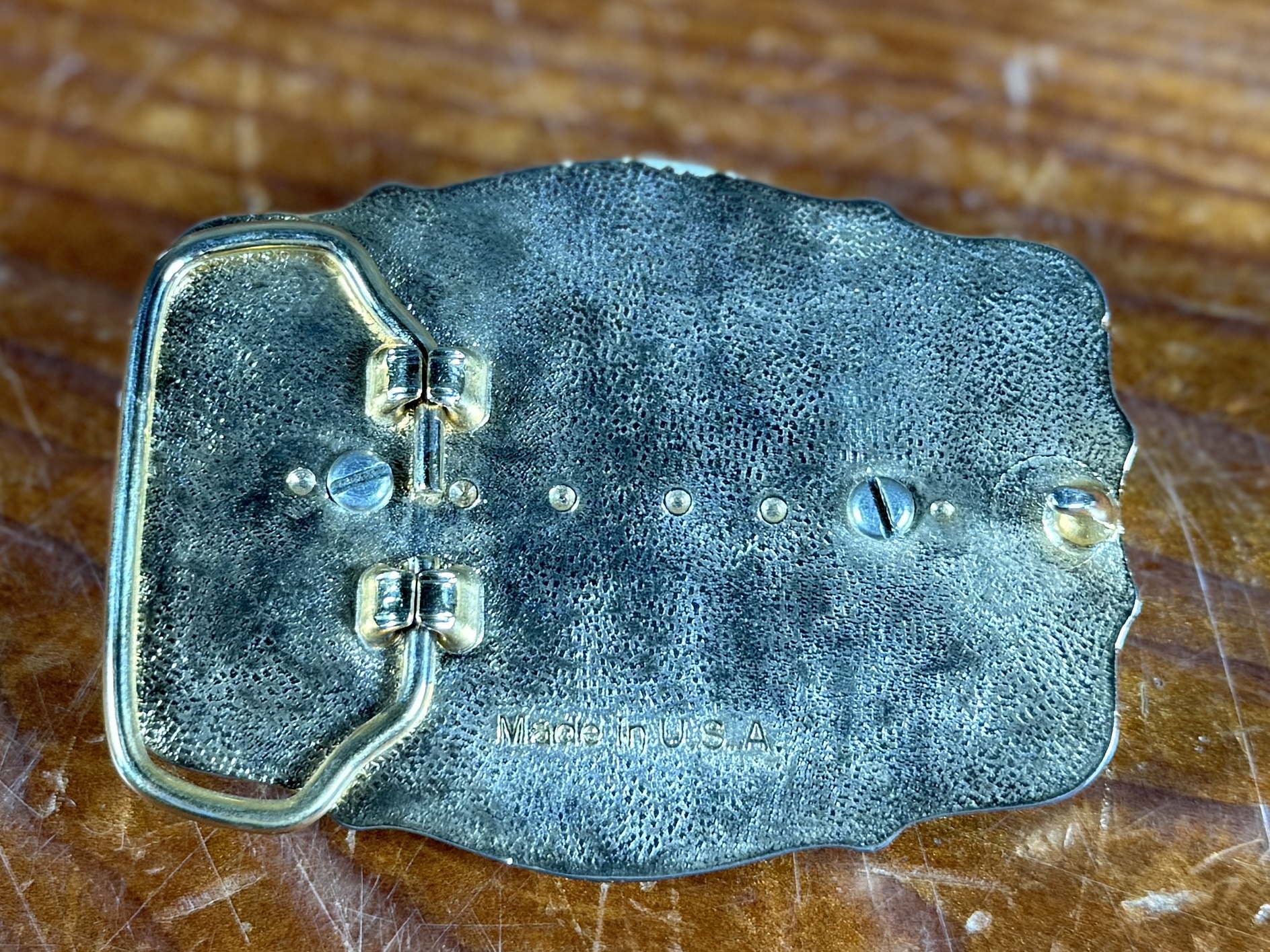 1961 FRANKLIN SIL VER HALF DOLLAR BELT BUCKLE