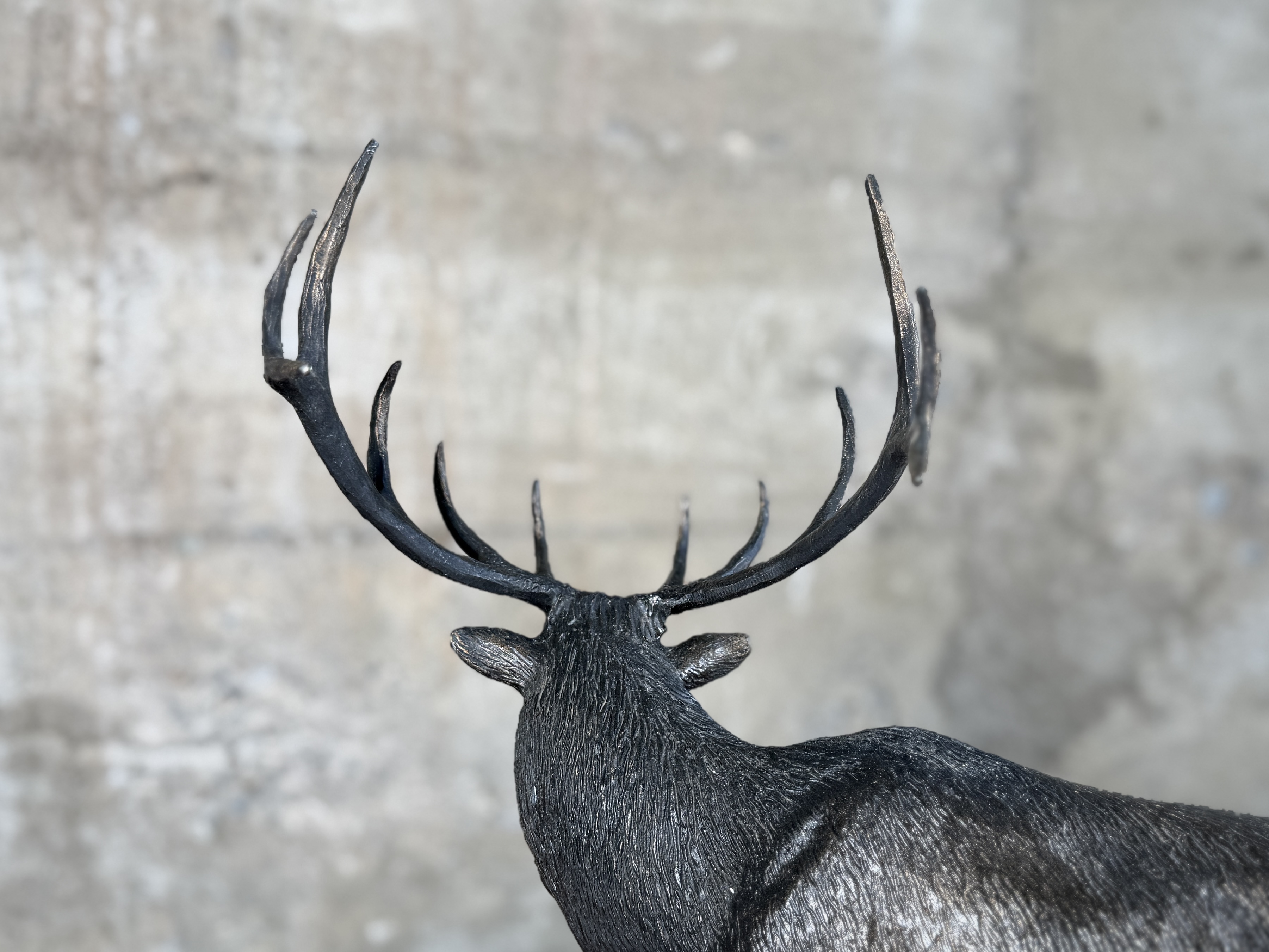 NATIONAL WILD TURKEY FEDERATION, ELK BRONZE SCULPTURE