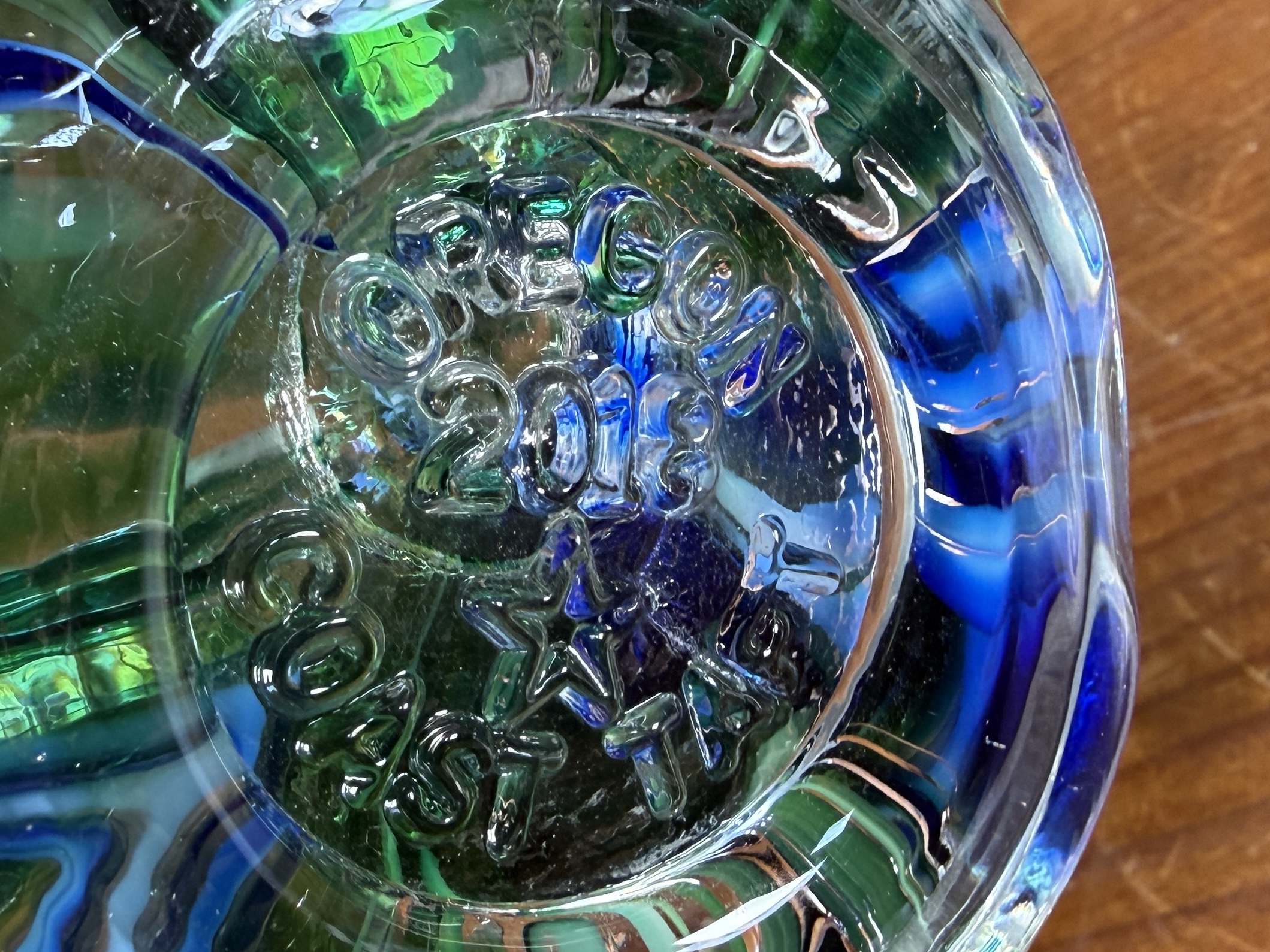 OREGON COAST TAFT, HAND MADE BLOWN GLASS FLOAT