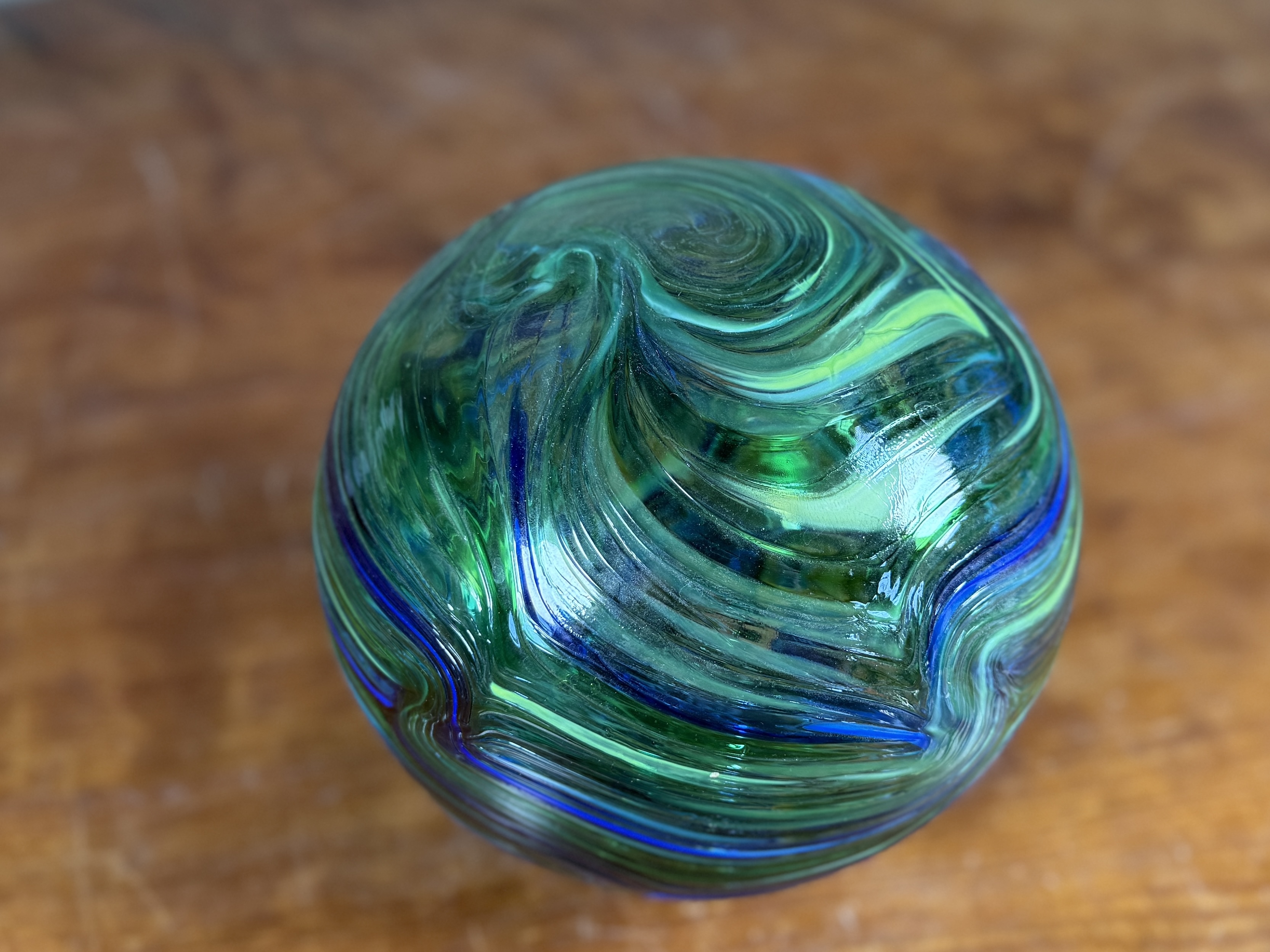 OREGON COAST TAFT, HAND MADE BLOWN GLASS FLOAT