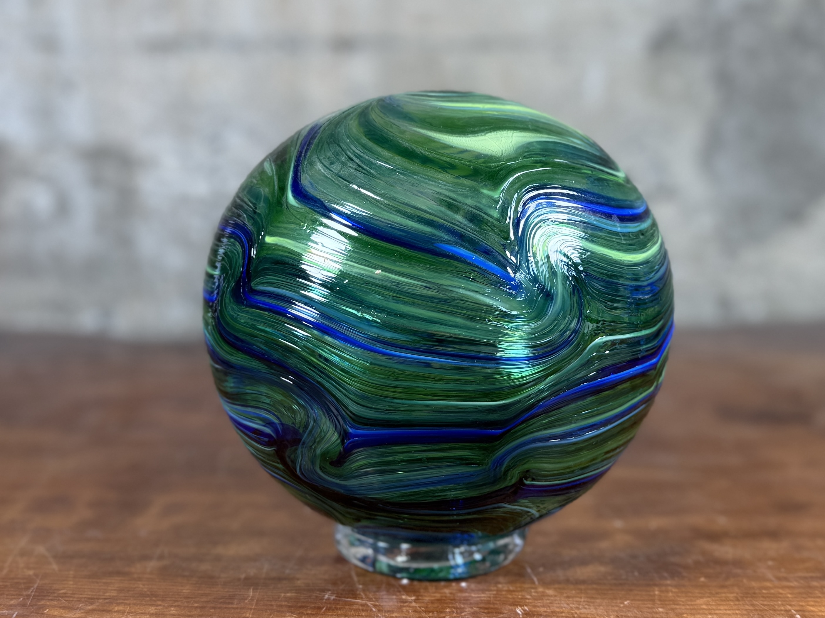 OREGON COAST TAFT, HAND MADE BLOWN GLASS FLOAT