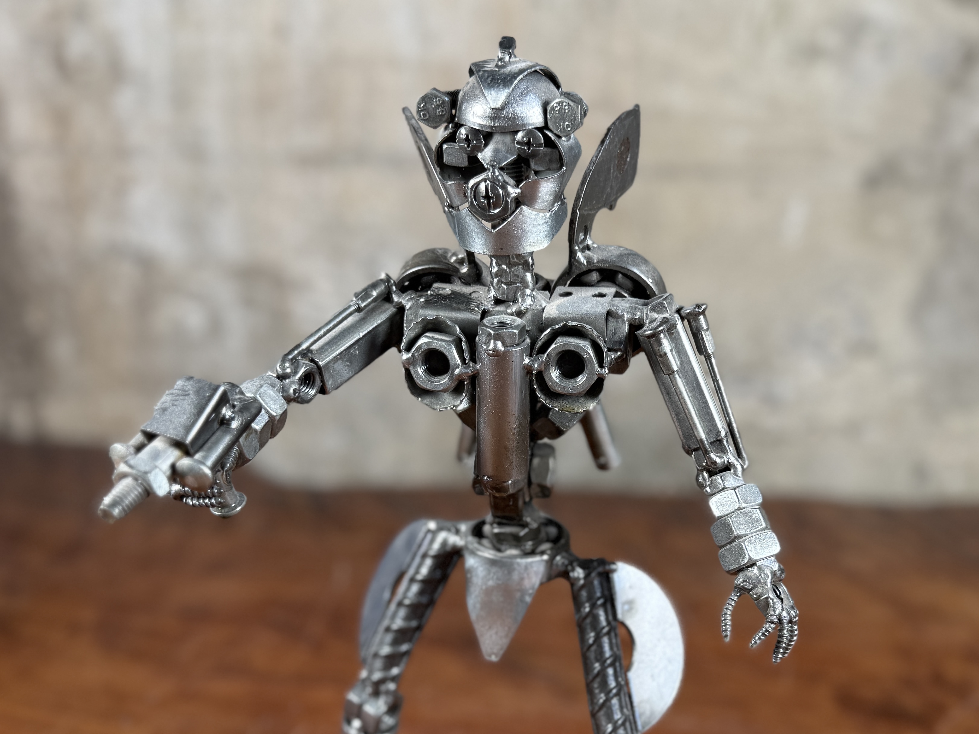 ROBOT "BATTLE DROID" SCULPTURE