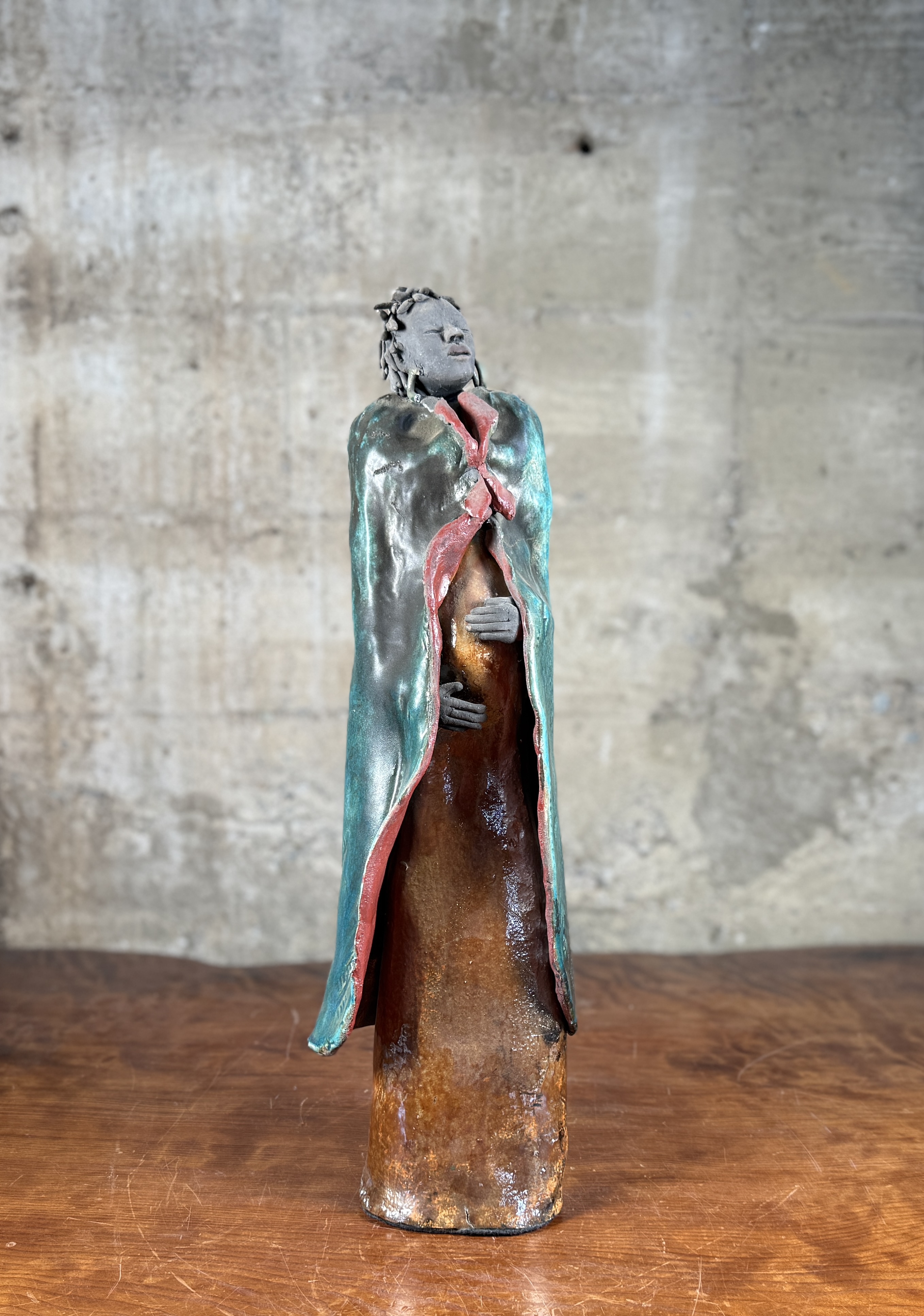 DEANNA, WOMAN WITH CHILD SCULPTURE