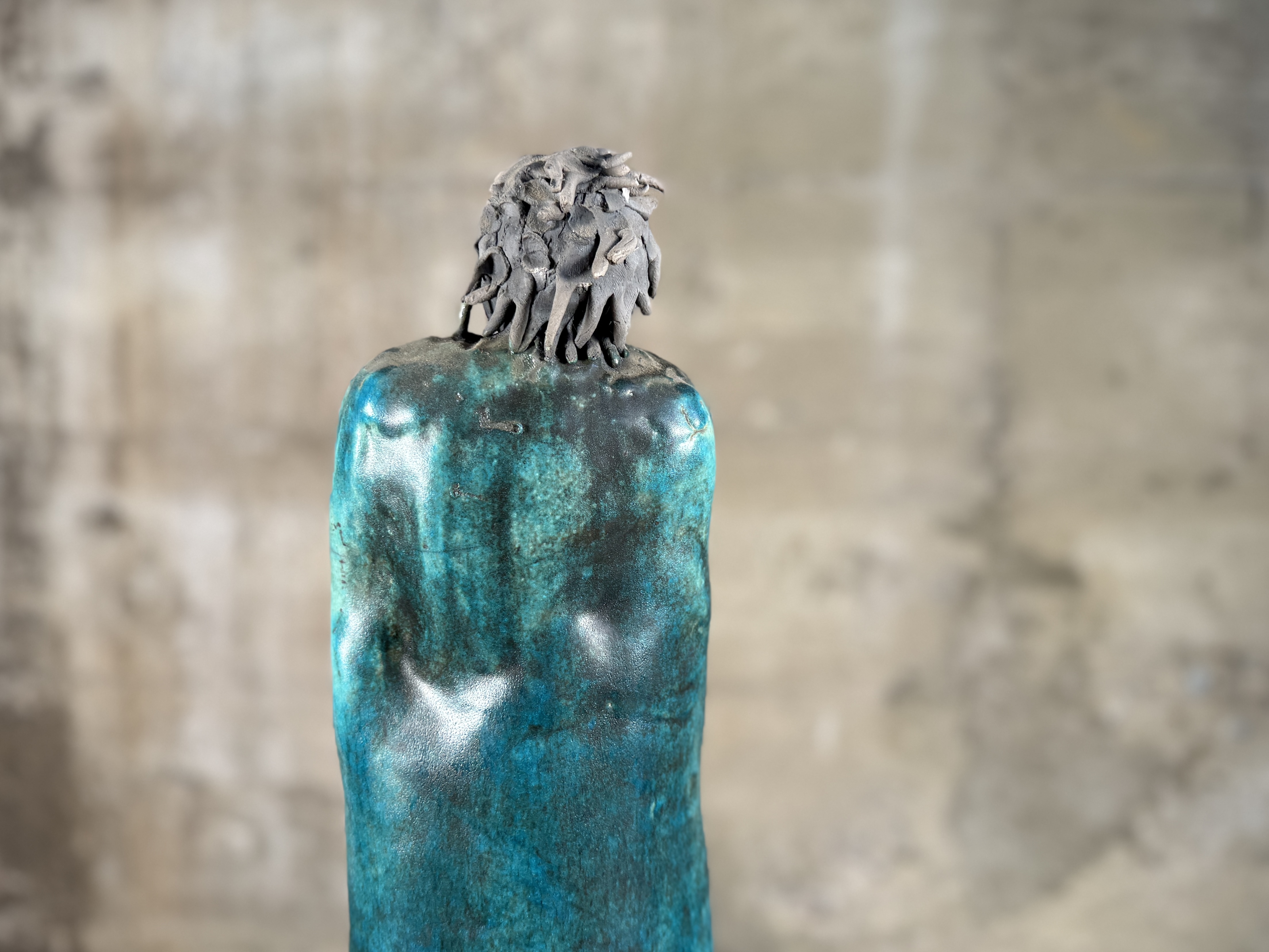DEANNA, WOMAN WITH CHILD SCULPTURE