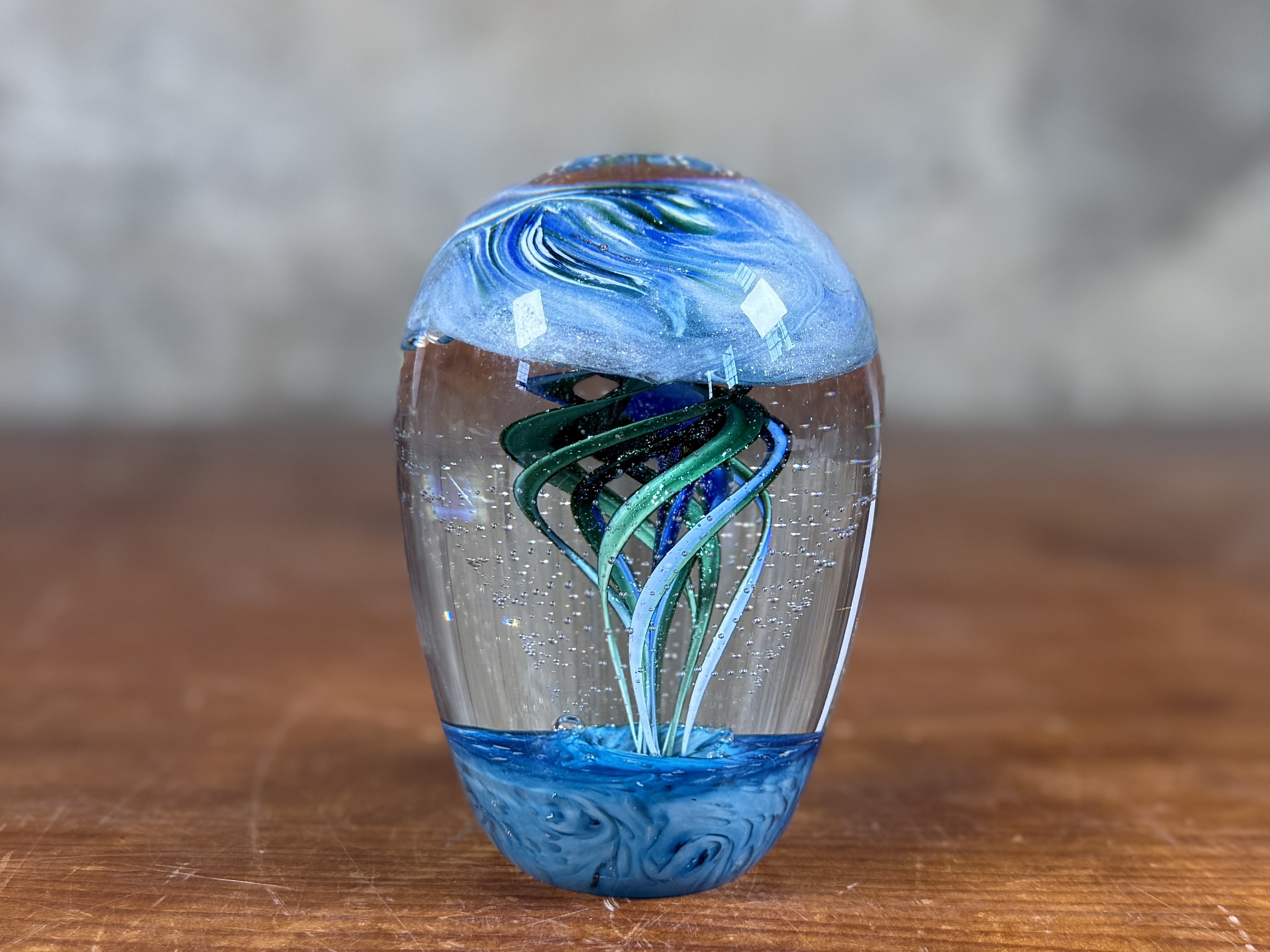 ARTIST SIGNED PAPERWEIGHT