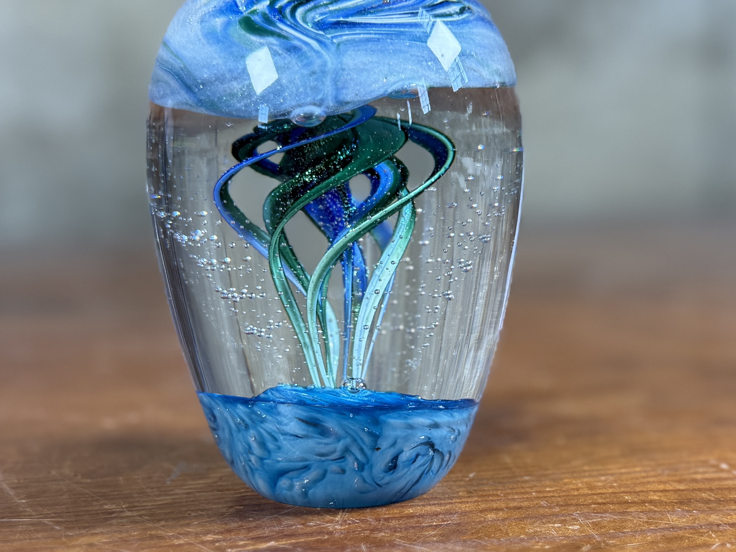 ARTIST SIGNED PAPERWEIGHT