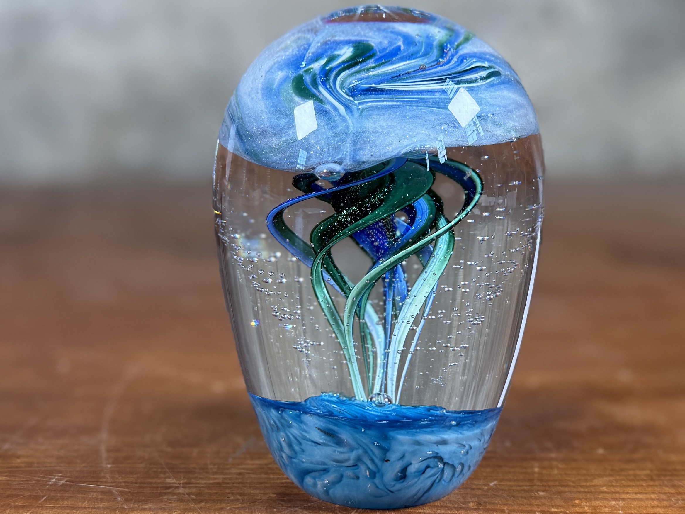 ARTIST SIGNED PAPERWEIGHT