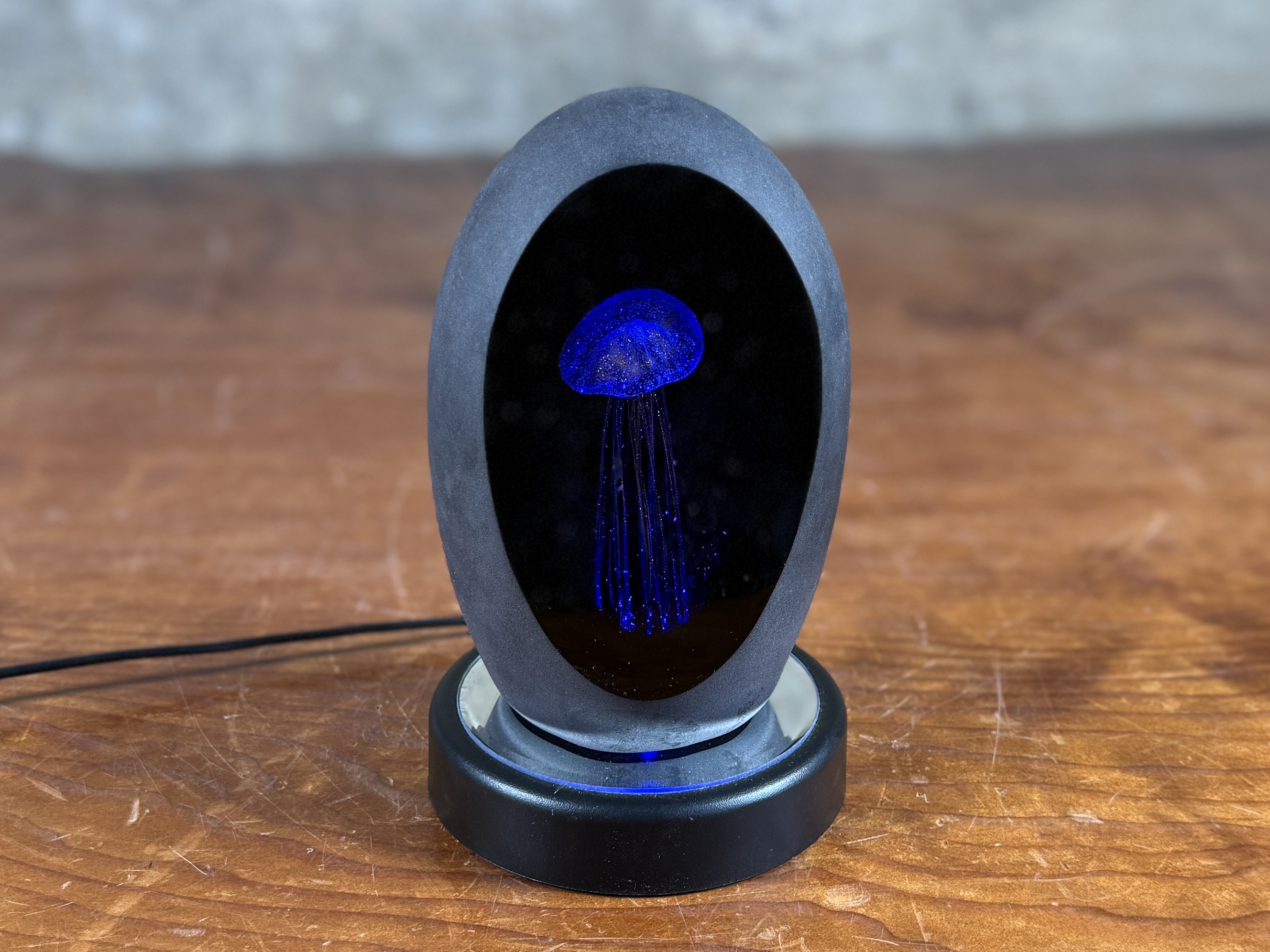 GLASS "JELLYFISH" ART