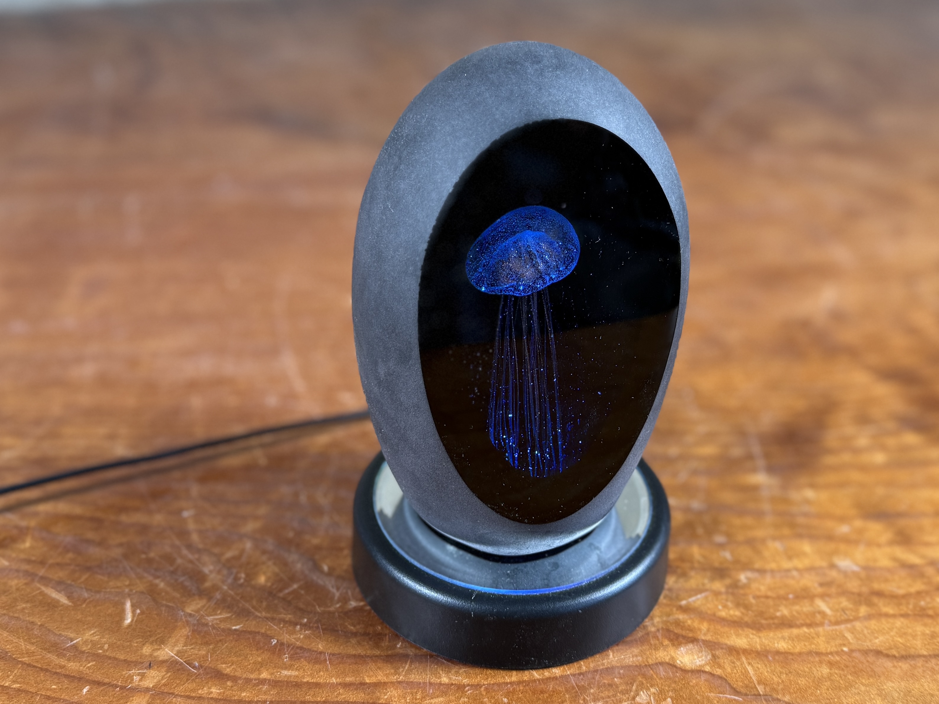 GLASS "JELLYFISH" ART