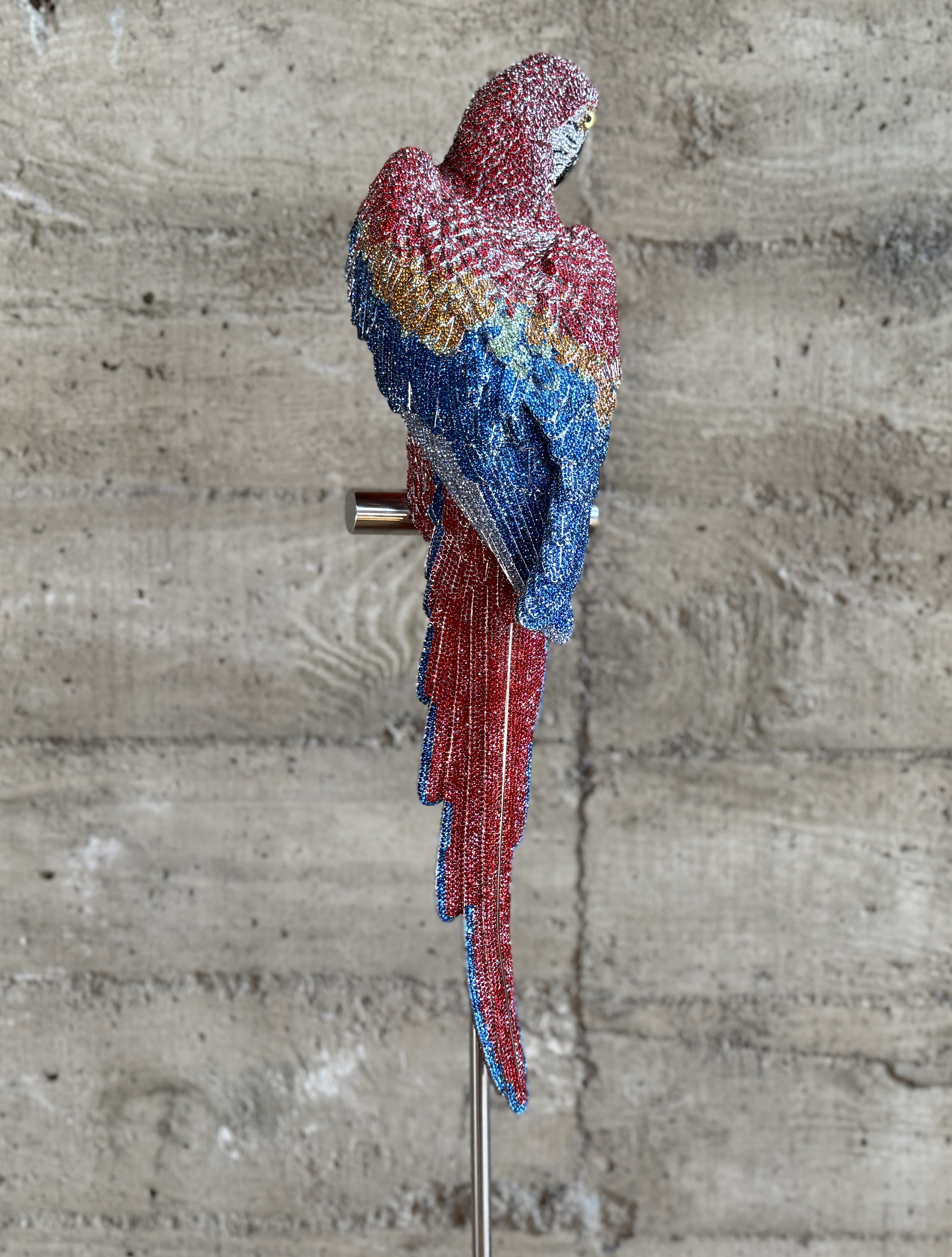 JAY STRONGWATER, MACAW SCULPTURE