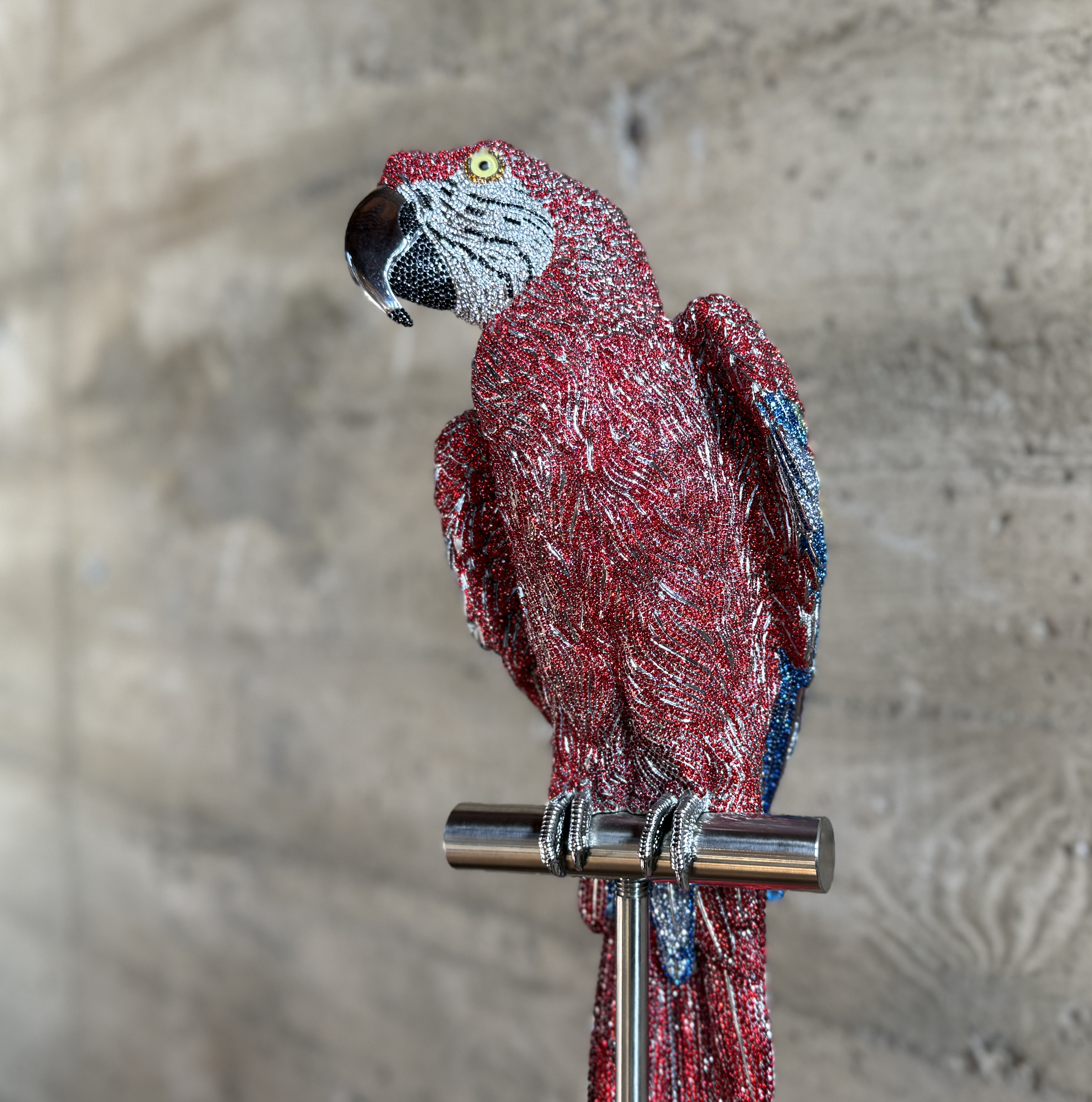 JAY STRONGWATER, MACAW SCULPTURE