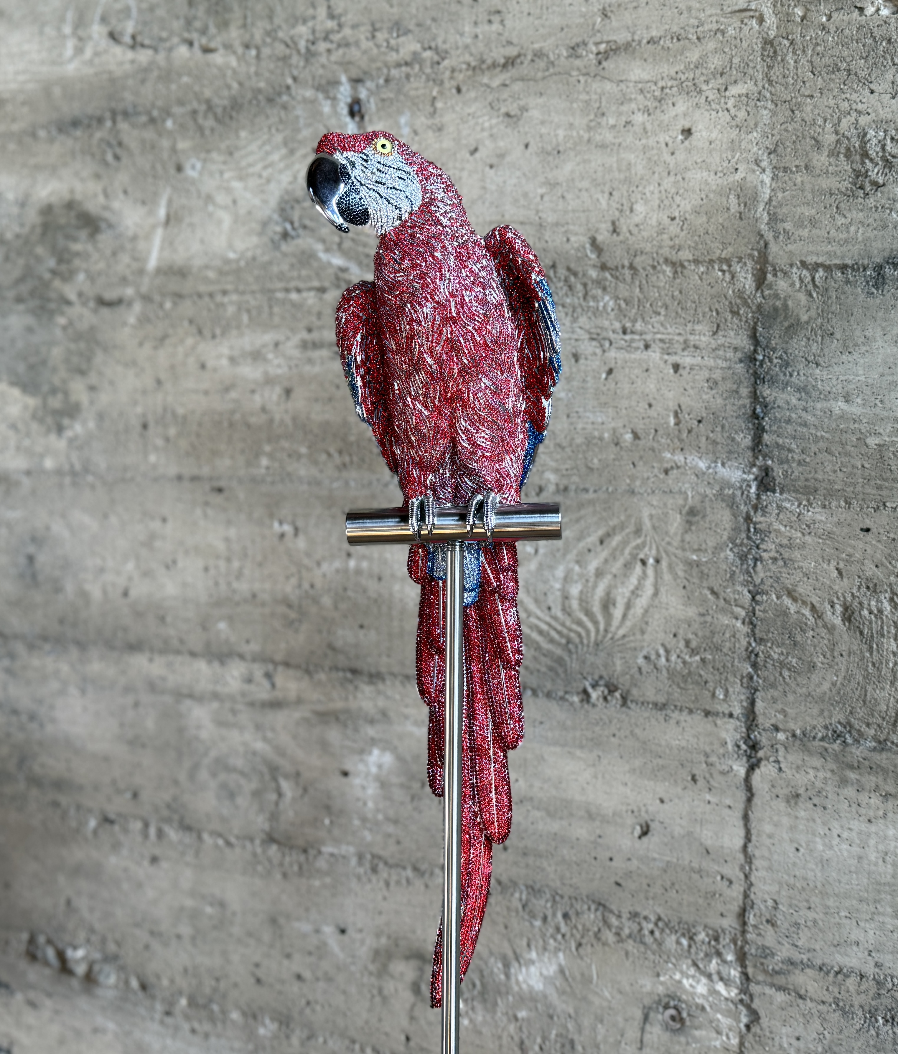 JAY STRONGWATER, MACAW SCULPTURE